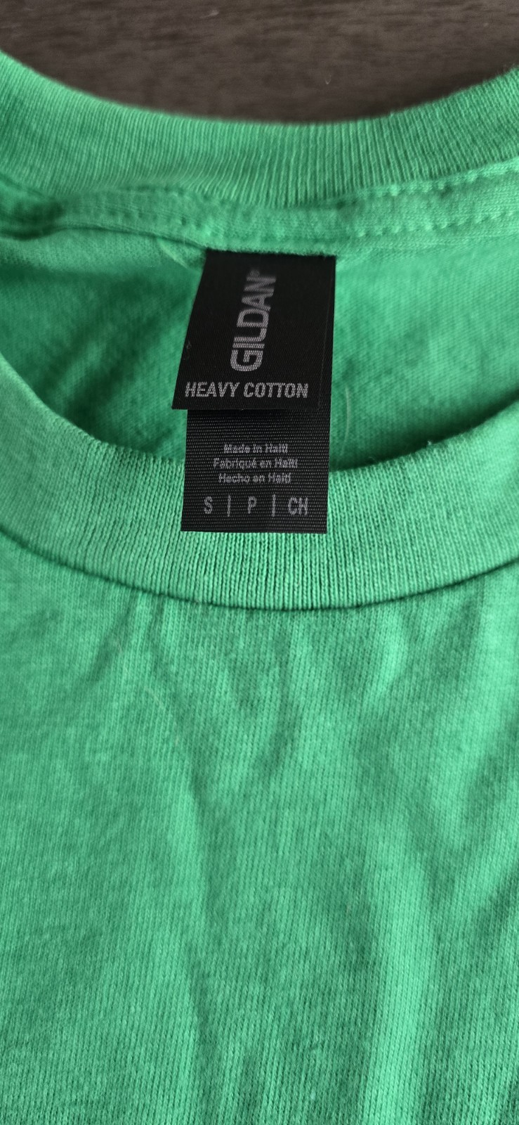 Gildan G500 Unisex Heavy Cotton T-Shirt in Irish Green Size Small