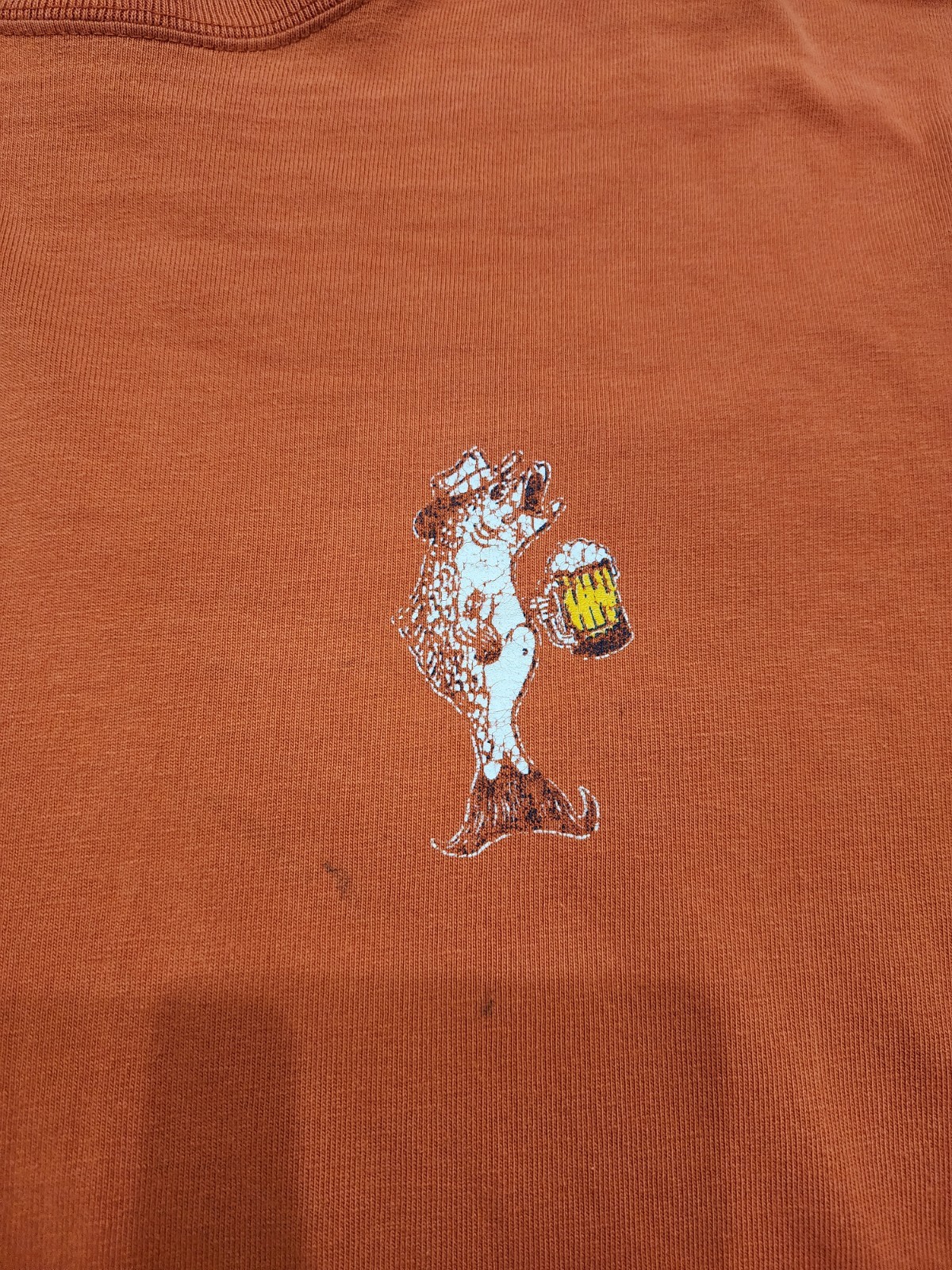 Vintage Y2K Abercrombie & Fitch Men’s XL Largemouth Brewhouse Beer Fish T Shirt