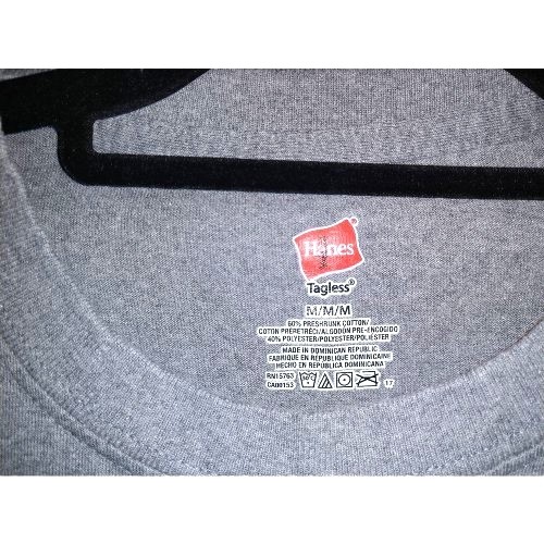 University of Indiana Me’s T-Shirt Large Gray Cowl Neck IU Hoosiers NCAA College