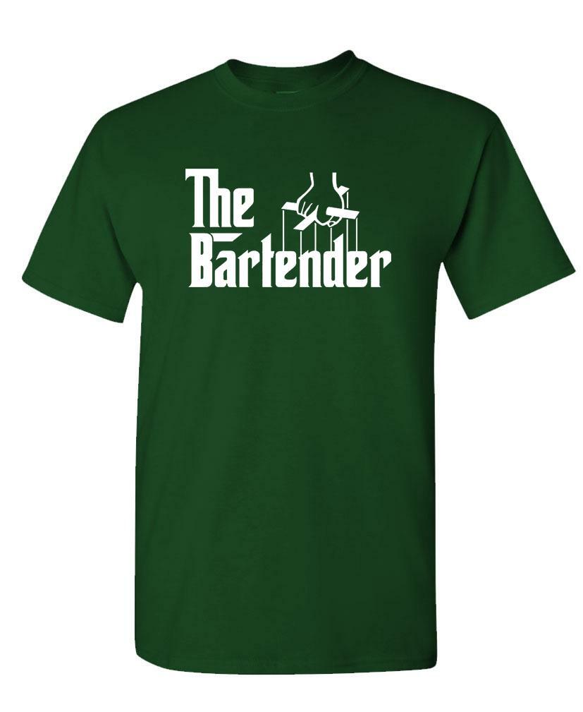 THE BARTENDER – Unisex Cotton T-Shirt Tee Shirt