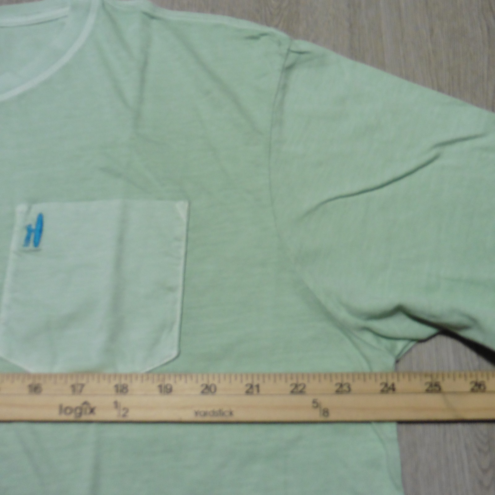 JOHNNIE O Mens XL X-LARGE T SHIRT DALE 2.0 PISTACHIO GREEN SHORT SLEEVE GOLF TEE
