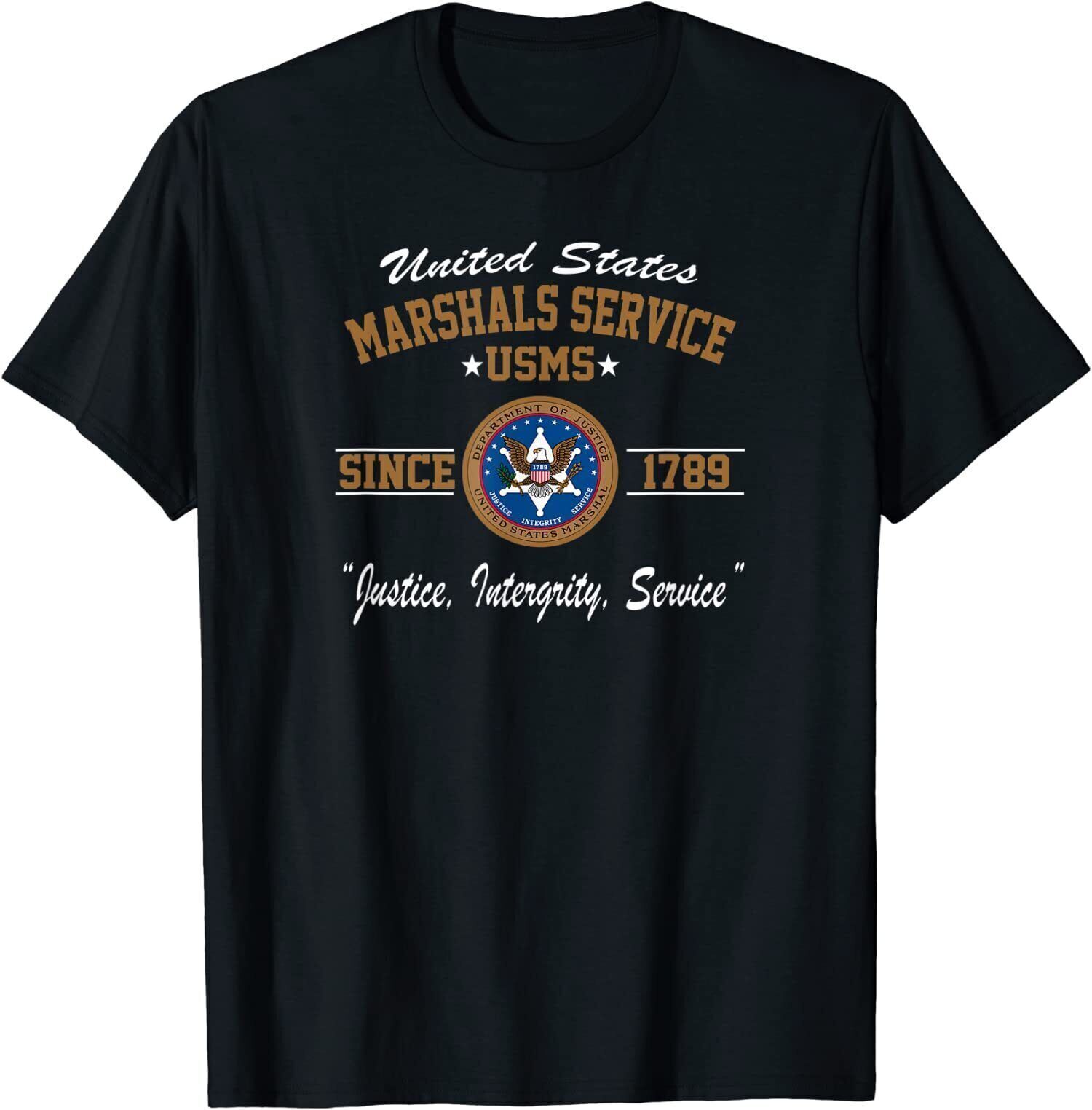 NEW LIMITED United States Marshals Service – U.S. Marshals (USMS) T-Shirt