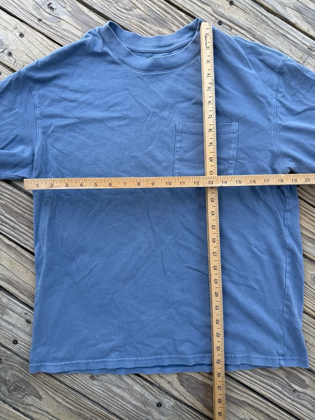 Arizona Jean Co Blue Pocket T-Shirt Size S