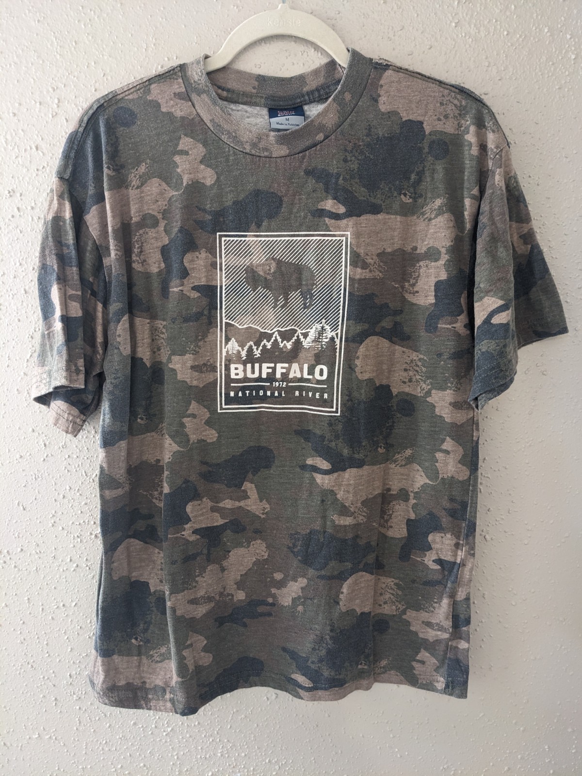 MV Sport Camo Buffalo National River Graphic T-shirt