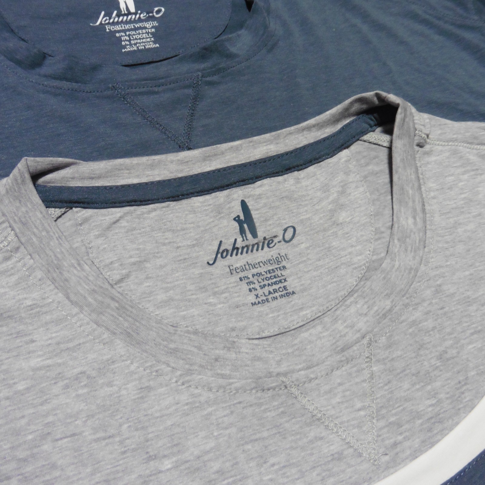 JOHNNIE O Mens XL THE COURSE T SHIRT FEATHERWEIGHT PERFORMANCE GOLF TEE