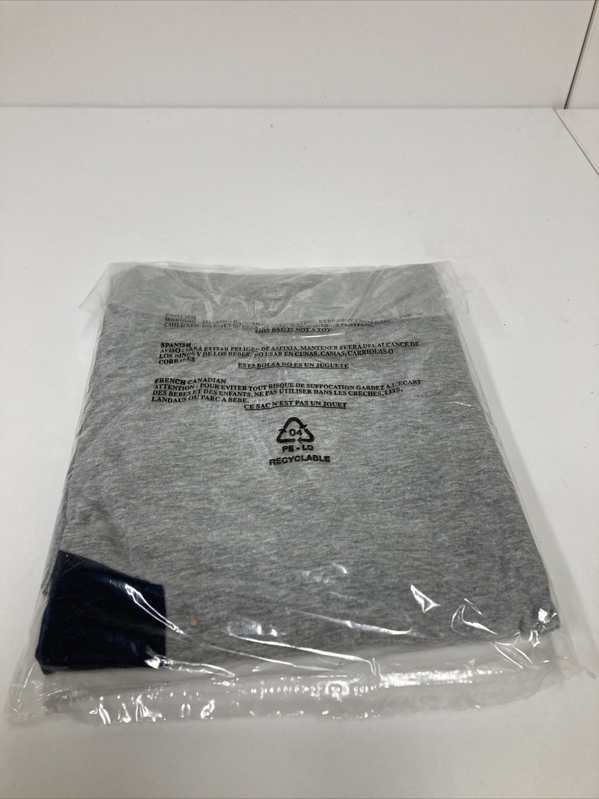 New Hanes Knitting Company Navy Blue 2XL 4166SS