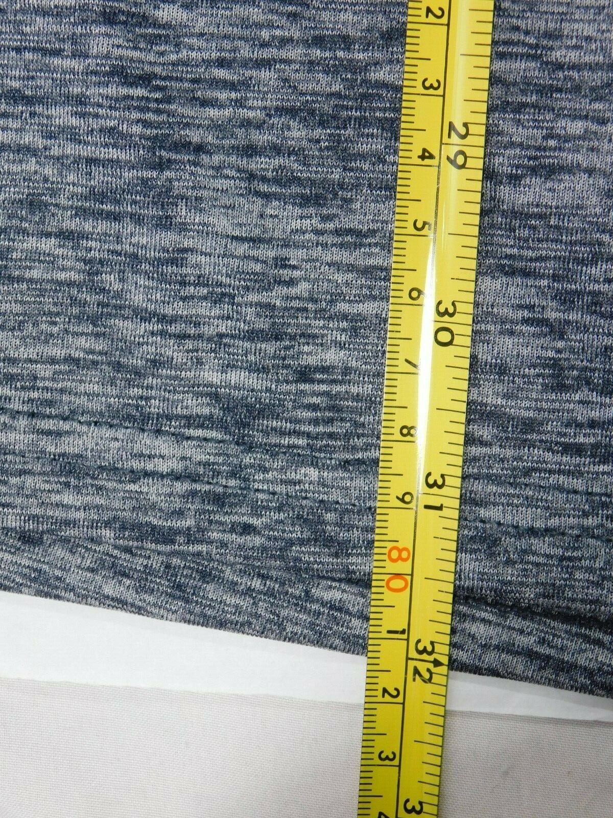 Russell Men’s 3XL Two-Tone Gray Textured Pattern Silky Short Sleeve Tee