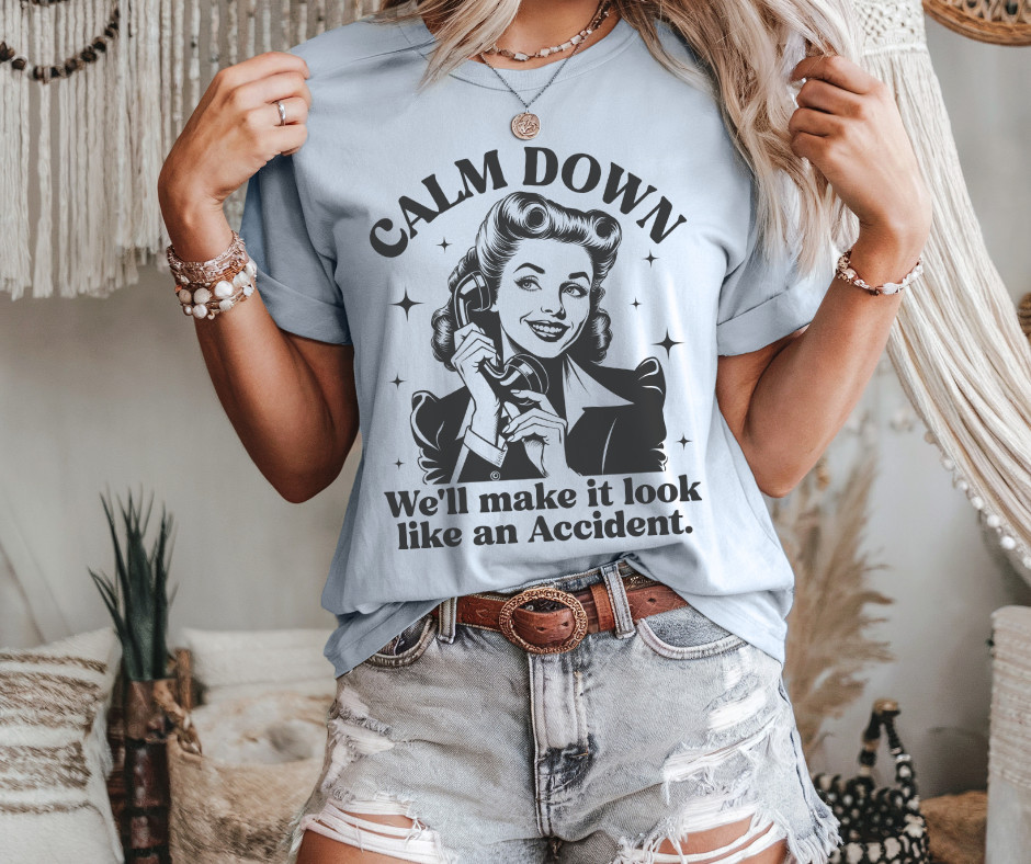 FUNNY CRIME T-SHIRT | PARTNERS-IN-CRIME FUNNY TEE | FDT TEE | DARK HUMOR SHIRT