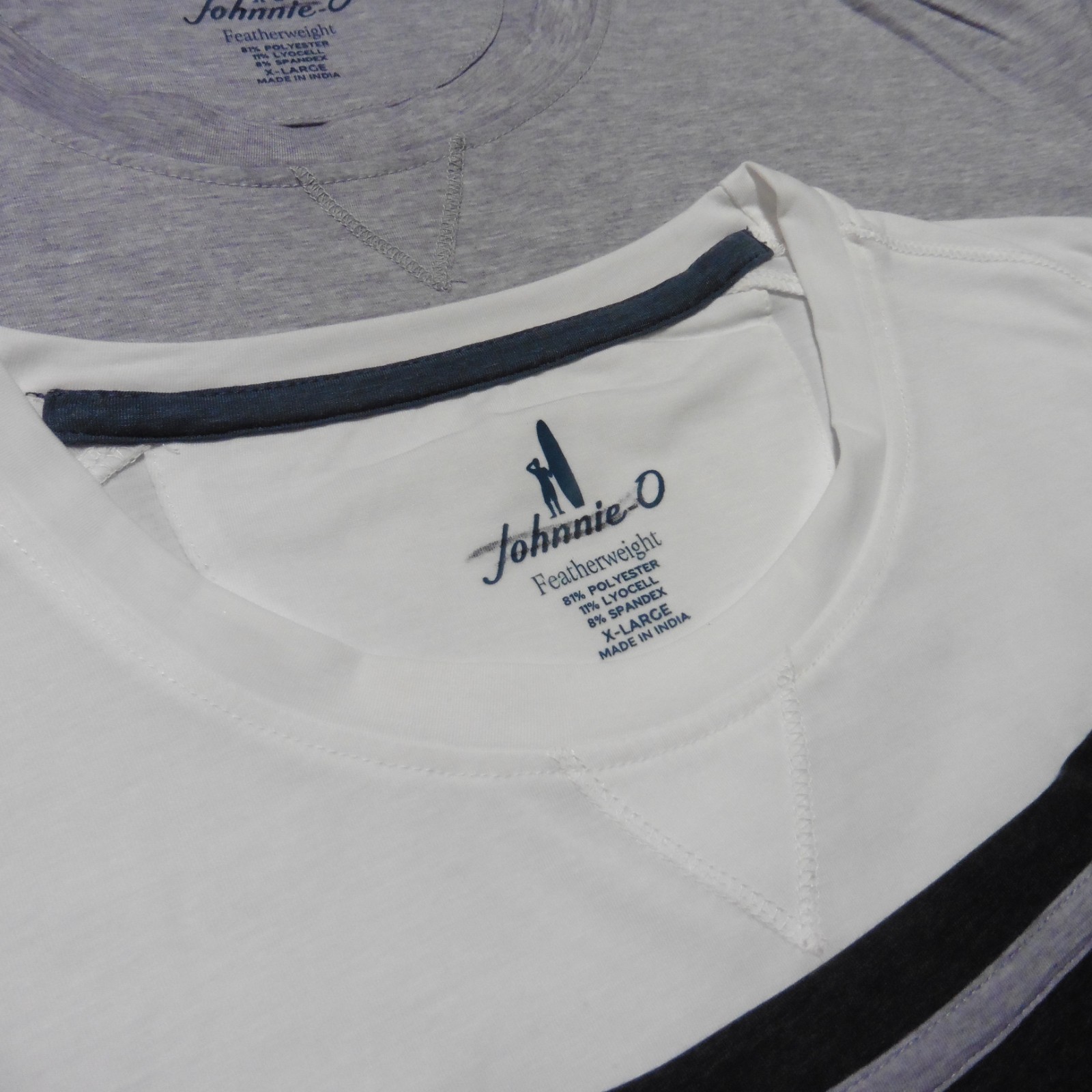JOHNNIE O Mens XL THE COURSE T SHIRT FEATHERWEIGHT PERFORMANCE GOLF TEE