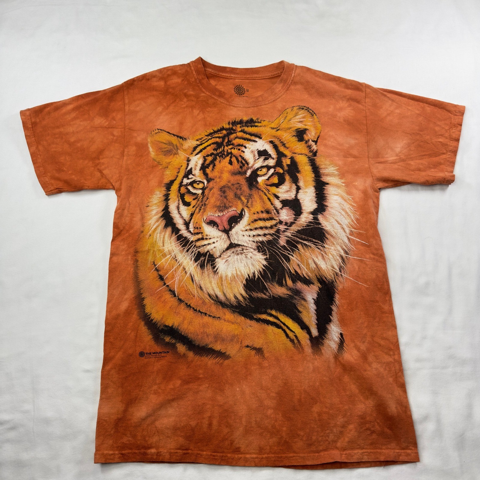 Vtg The Mountain Shirt Men’s Medium 2000 Barbara Keith Orange Tie Dye Tiger King