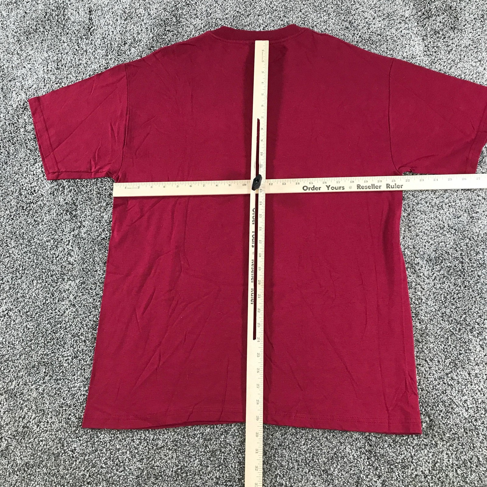 Vintage Hanes Shirt Mens Large Red Poway Midland Railroad Train Beefy-T Cotton