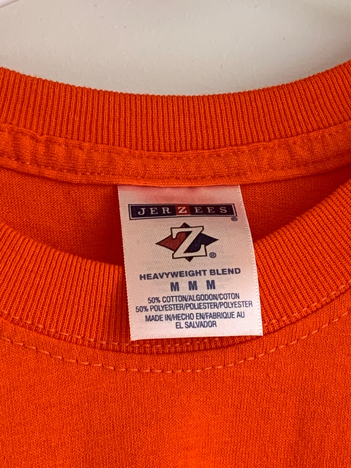 JERZEES Heavyweight Blend 50/50 – Short Sleeve T-shirt – Burnt Orange