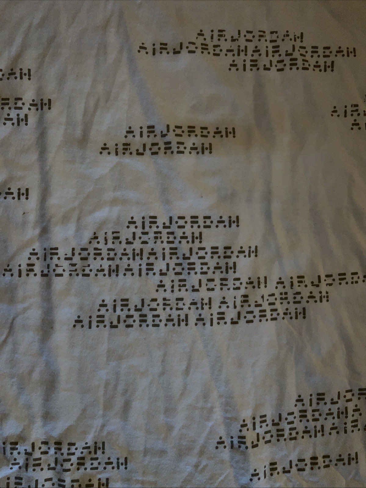 Vintage Air Jordan Brown Digital T-Shirt Basketball Print size XXXL 3x Brand