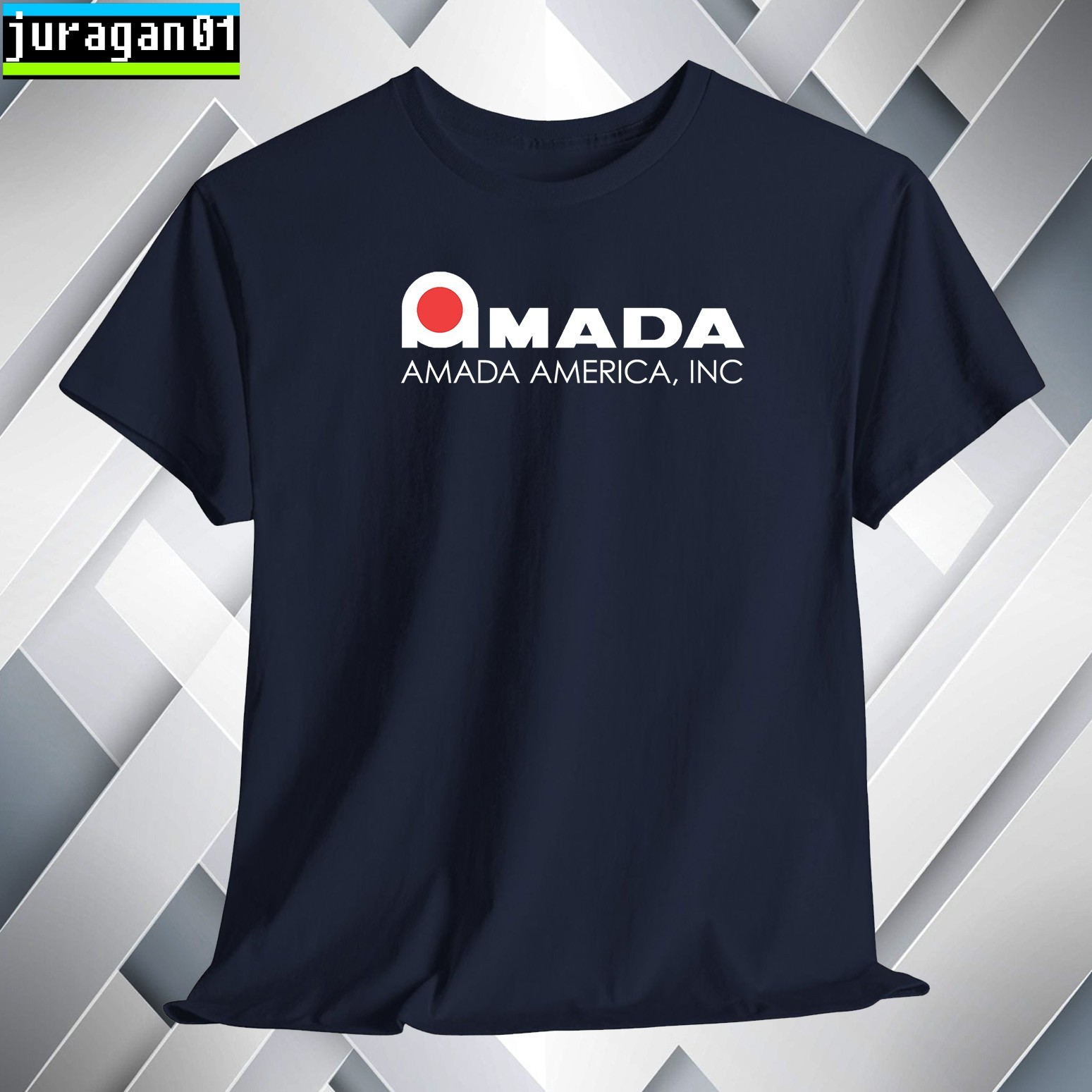 AMADA Sheet Metal Fabrication T-Shirt Logo Many Colors Size S to 5XL Made in USA