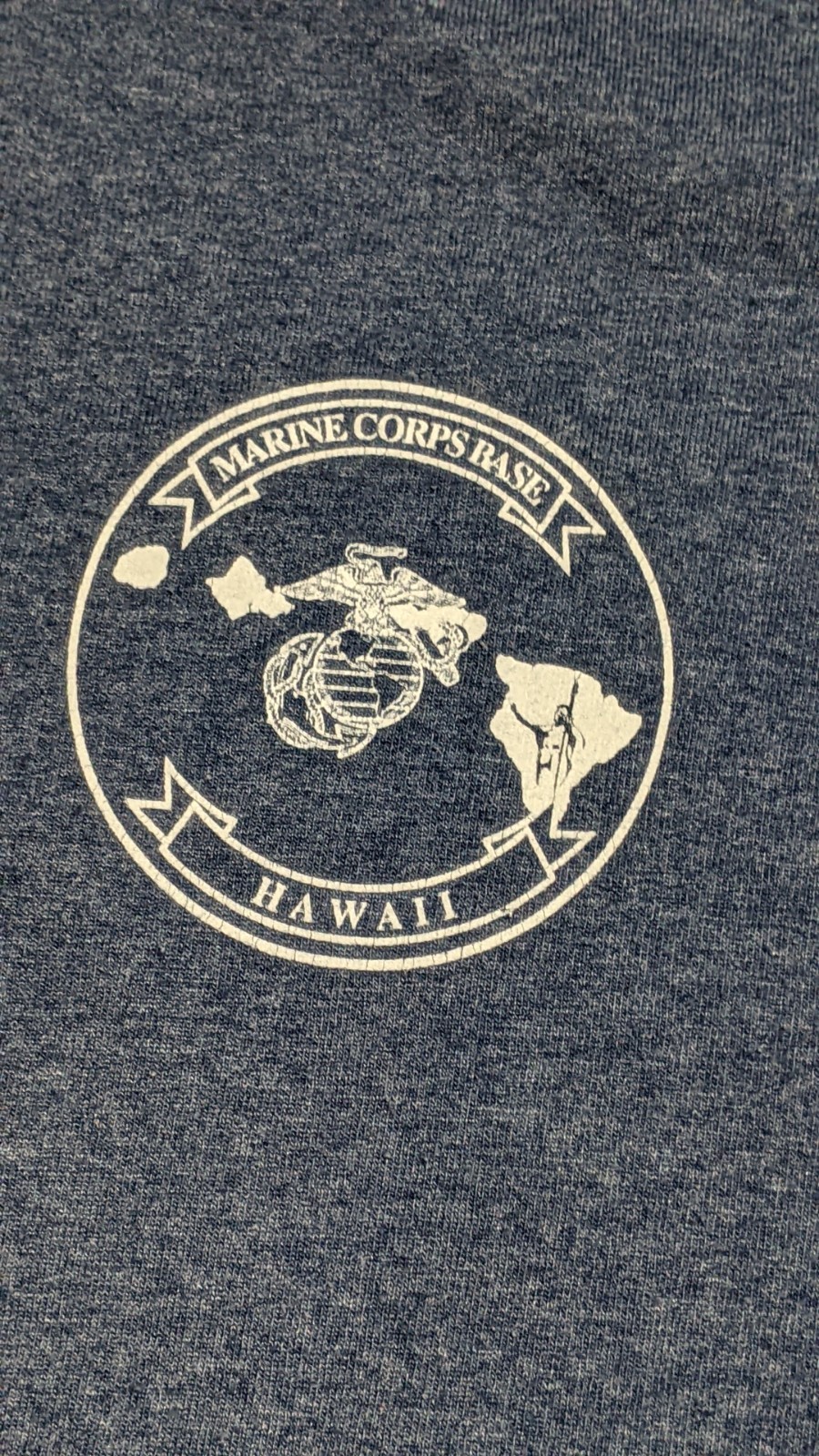 Vintage USMA Hawaii T-Shirt US Marines Military 90s Y2K