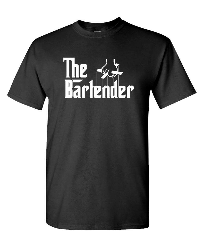 THE BARTENDER – Unisex Cotton T-Shirt Tee Shirt