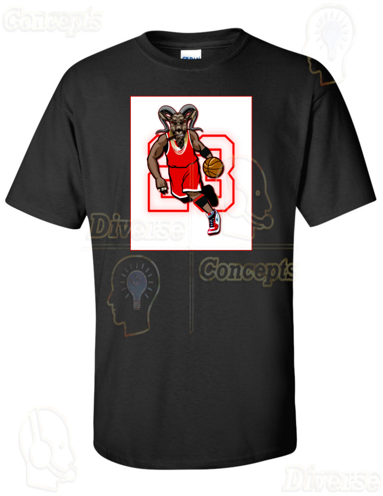 MICHEAL JORDAN PARODY T SHIRT ALL SIZES MJ 23 THE GOAT