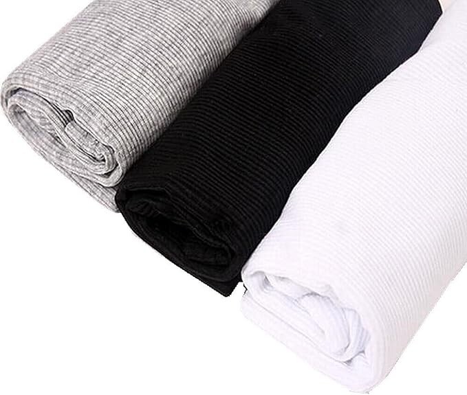 6 Packs Mens 100% Cotton Ribbed Tank top A-Shirt Wife Beater Undershirt S-2XL