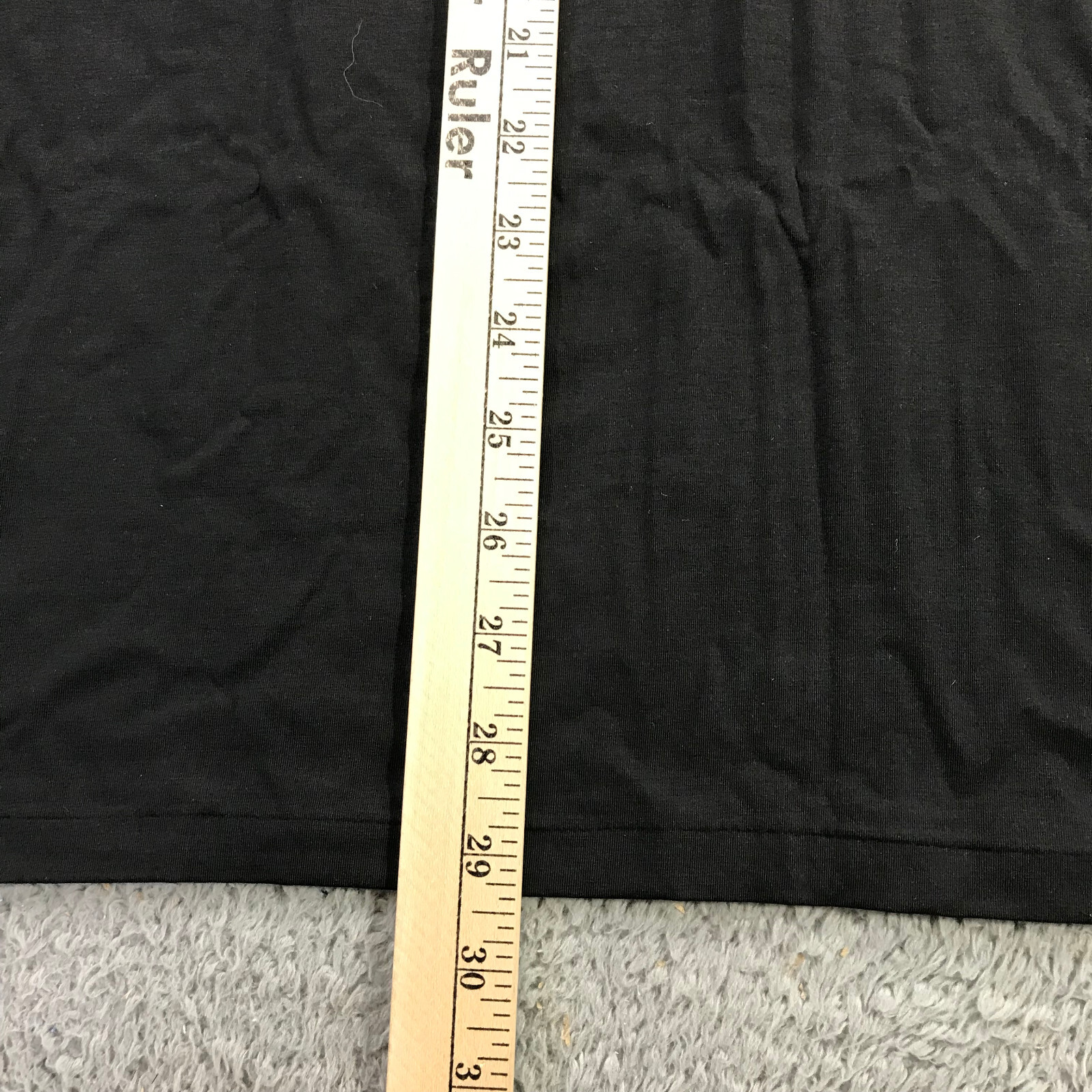 Derek Rose Shirt Mens Extra Large Cotton Stretch T Shirt Black PJ Top $115 a34