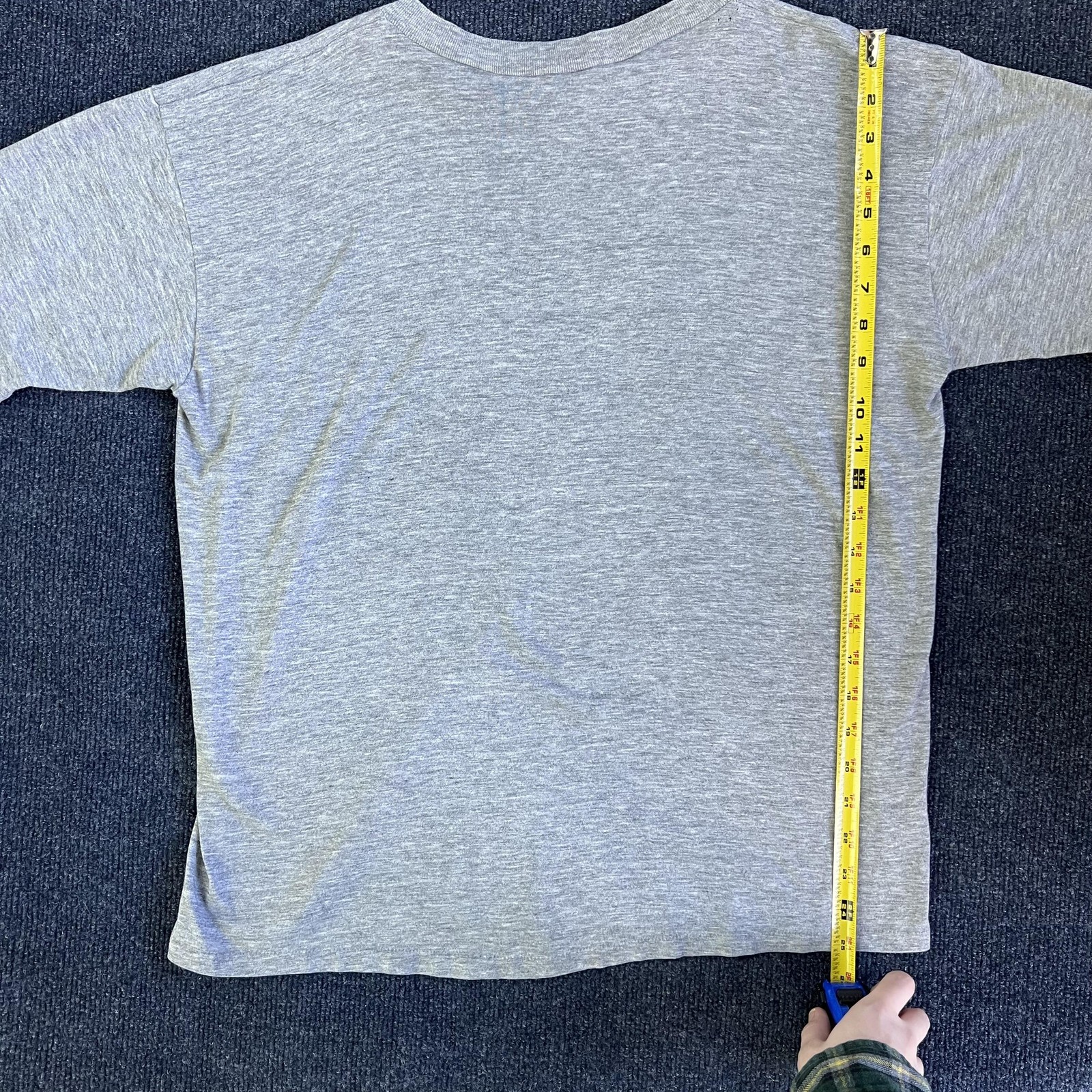 Vintage 90s United States Air Force Single Stitch Mens Large Gray Military Tee