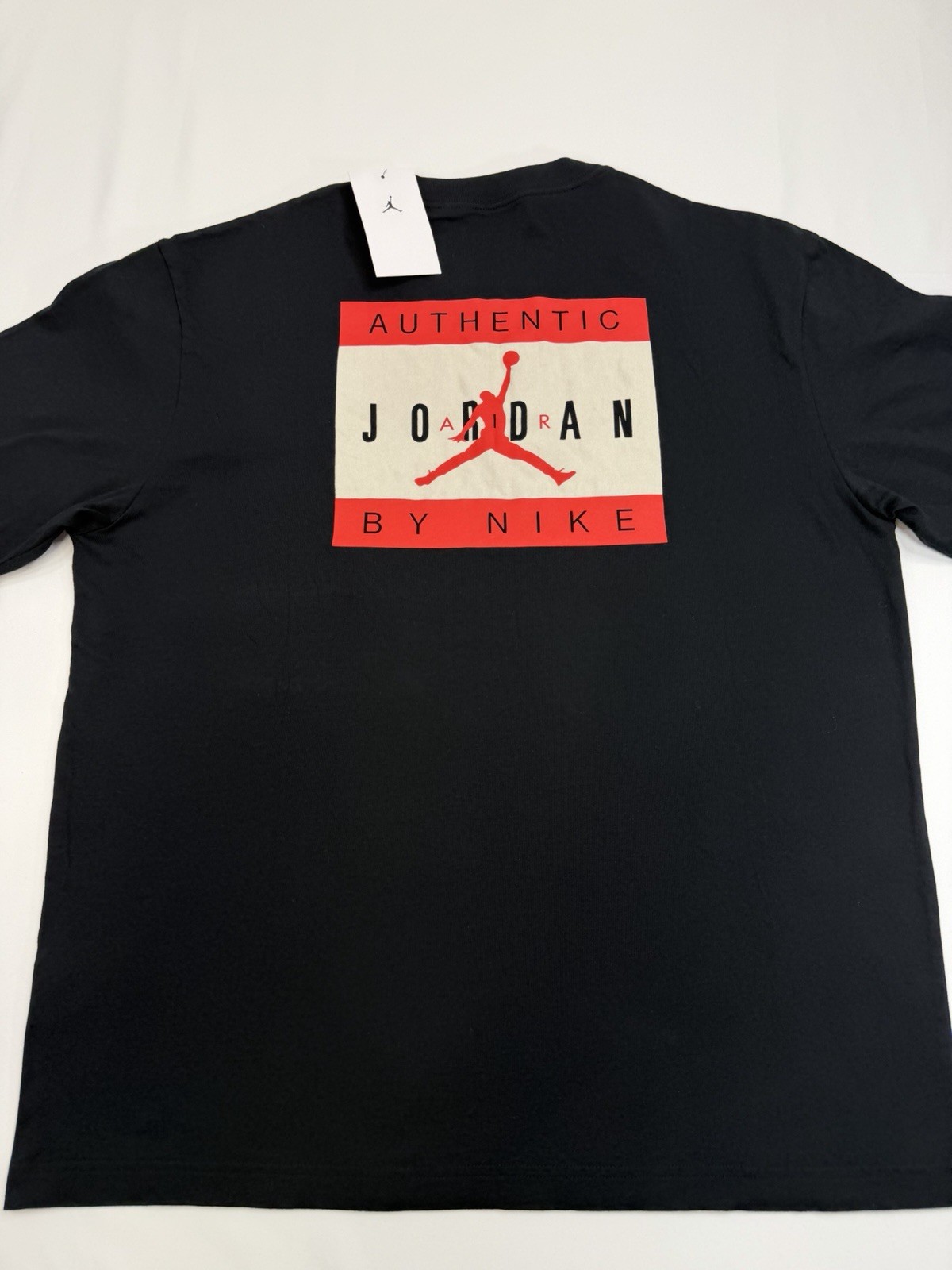 $35 BRAND NEW NIKE MEN’S AIR JORDAN TEE T SHIRT LARGE L BLACK IF5619-010