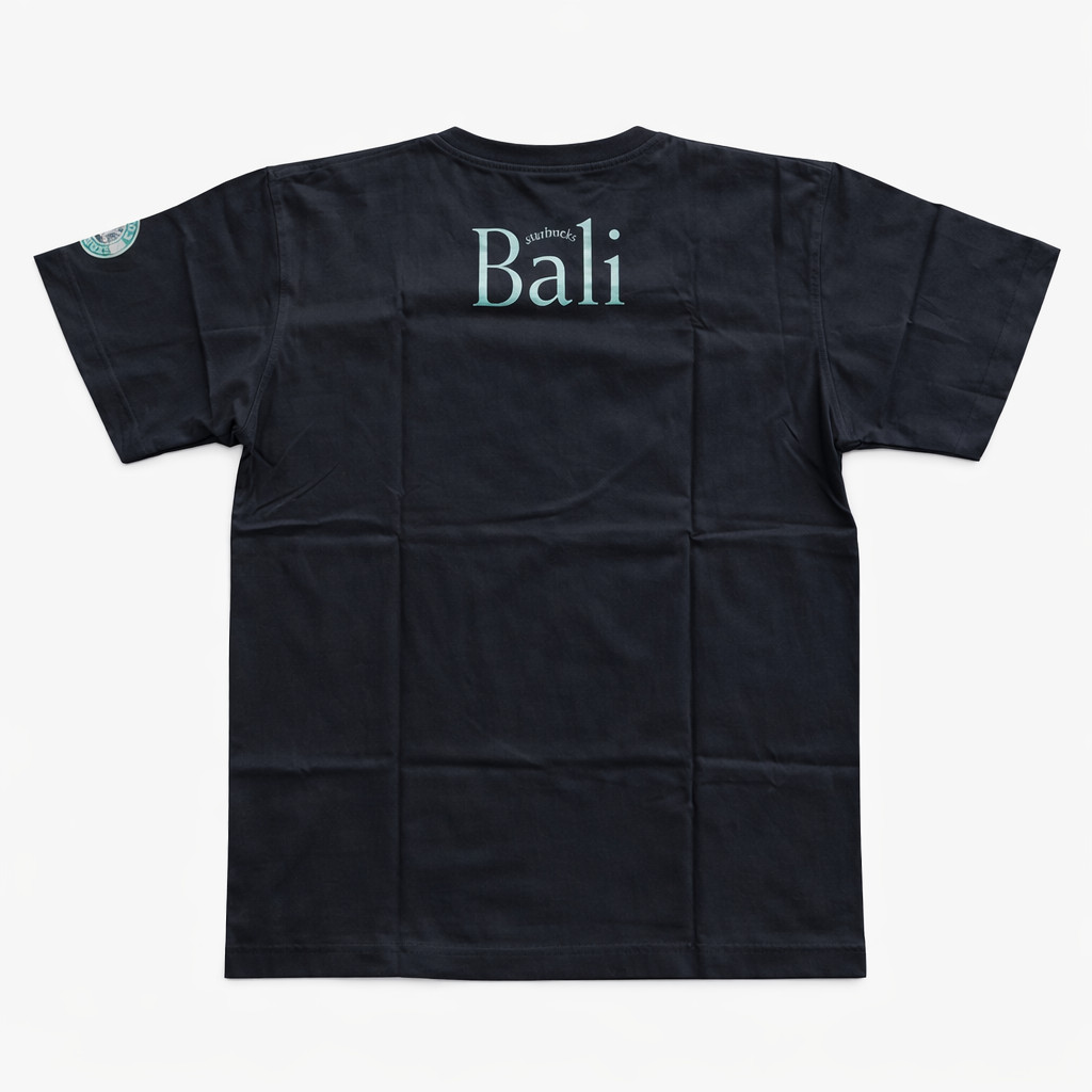 Starbucks Bali Black T-Shirt Adult XL Cotton Blend Graphic Tee