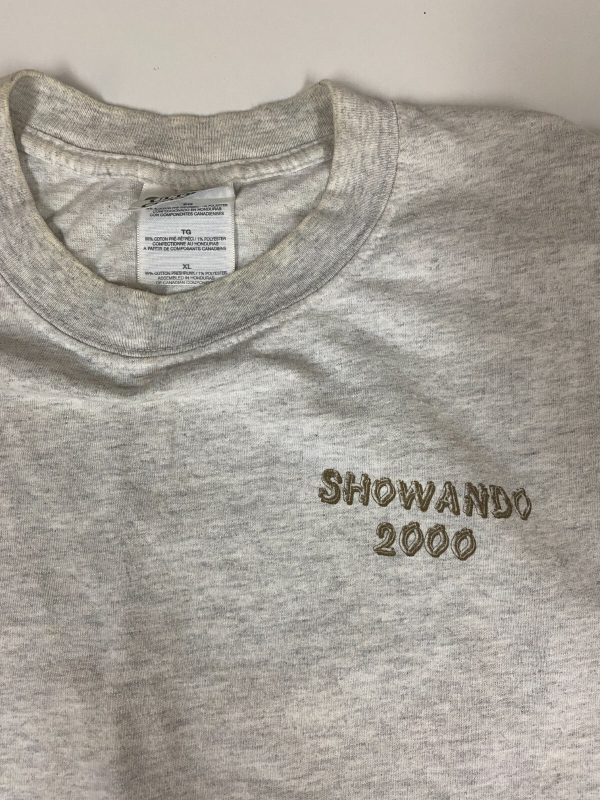 Atlanta Woodcraft Mens Shirt Extra Large Showando gray Woodcraft Atlanta