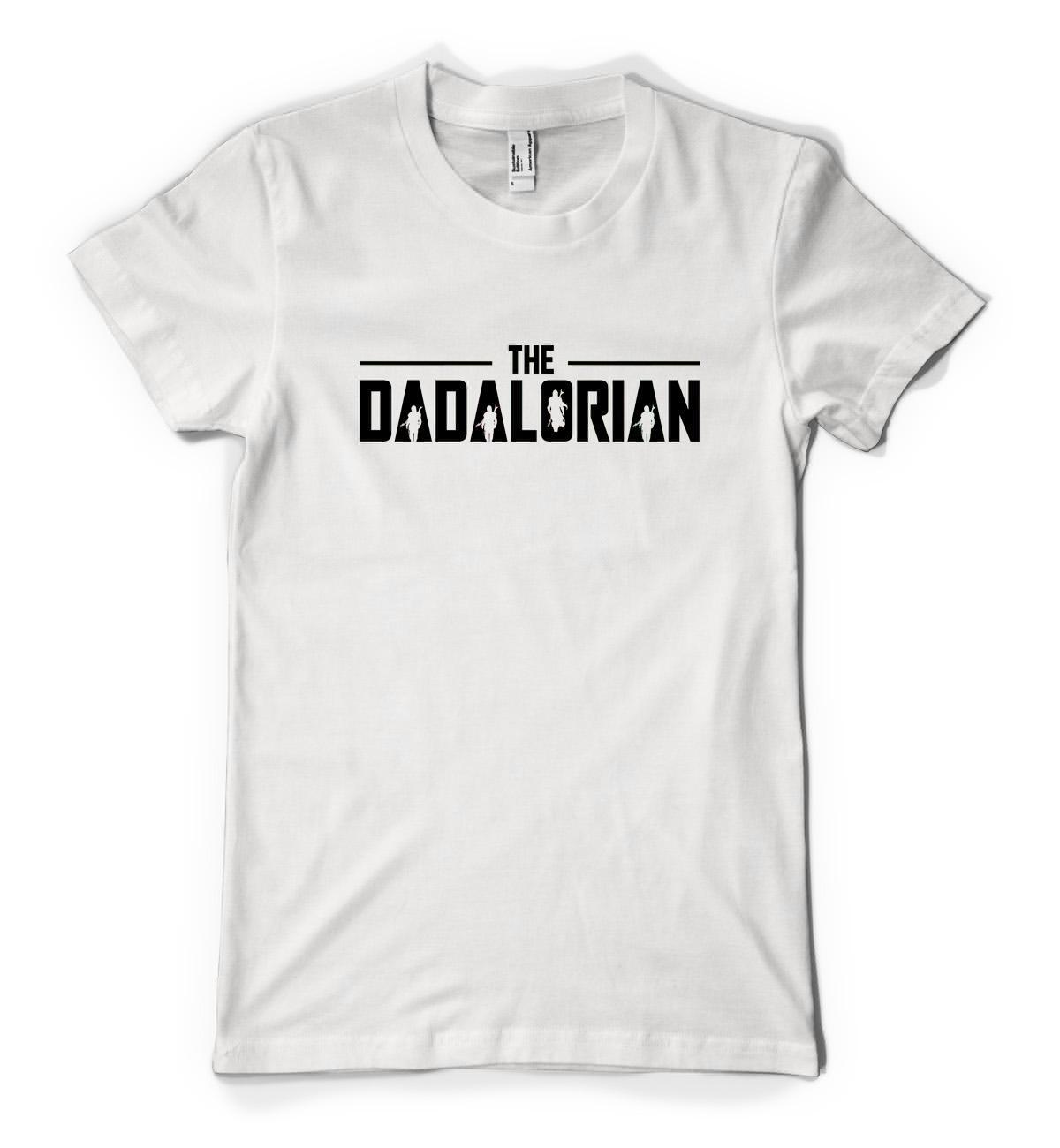 The Dadalorian Mando Dad Father Boba Fett Personalised Unisex Adult T Shirt