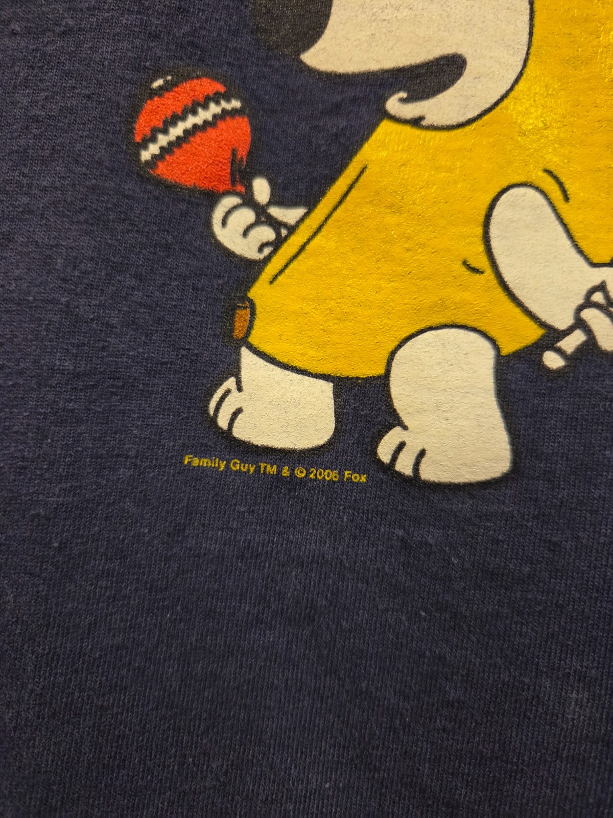Vintage Family Guy Peanut Butter Jelly Time Shirt XL 2006 Y2K VTG Cartoon Delta