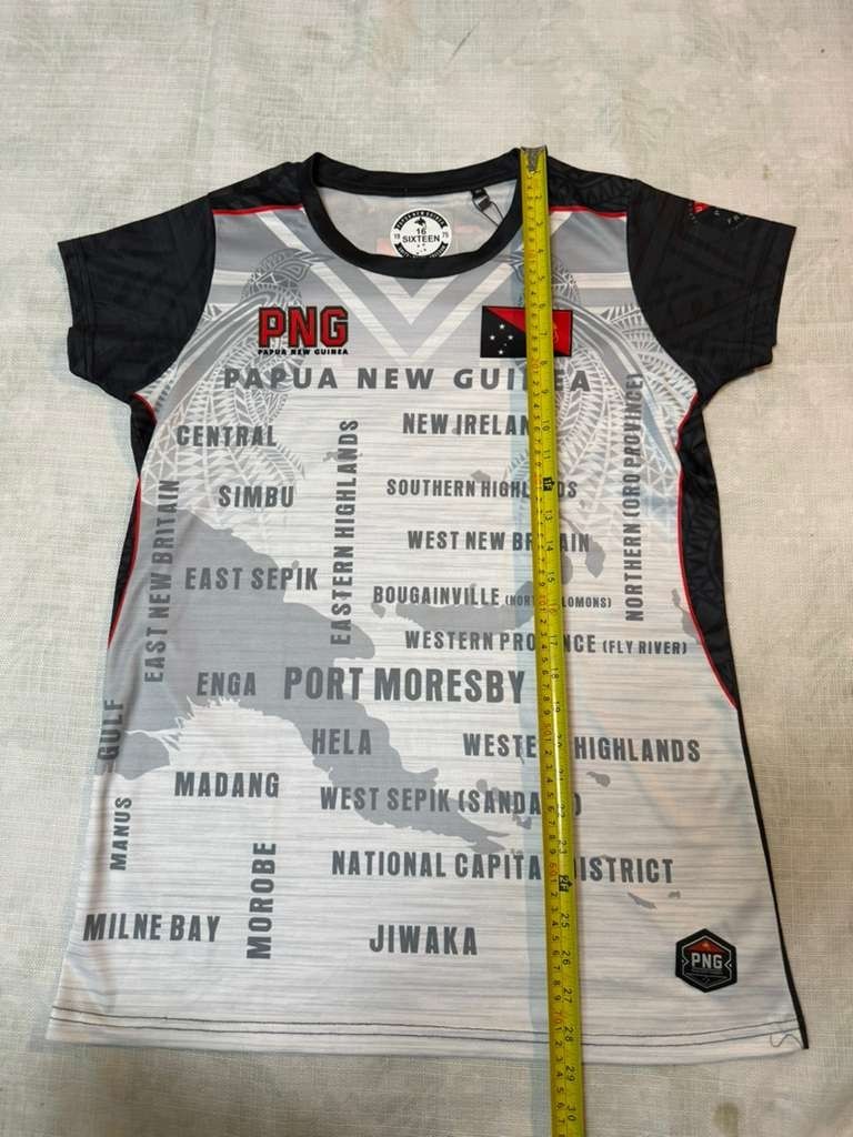 Sixteen PNG Papua New Guinea Provinces Sublimated T-Shirt