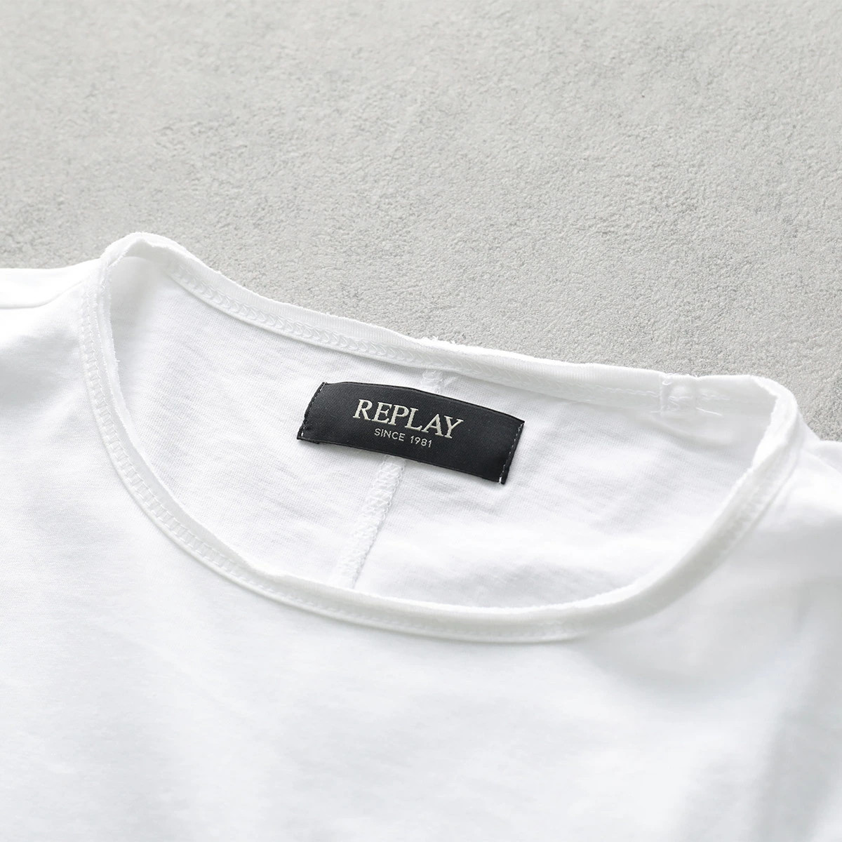REPLAY Men’s Long Sleeve Crew Neck T-Shirt Cotton Black only S or M or L or XL