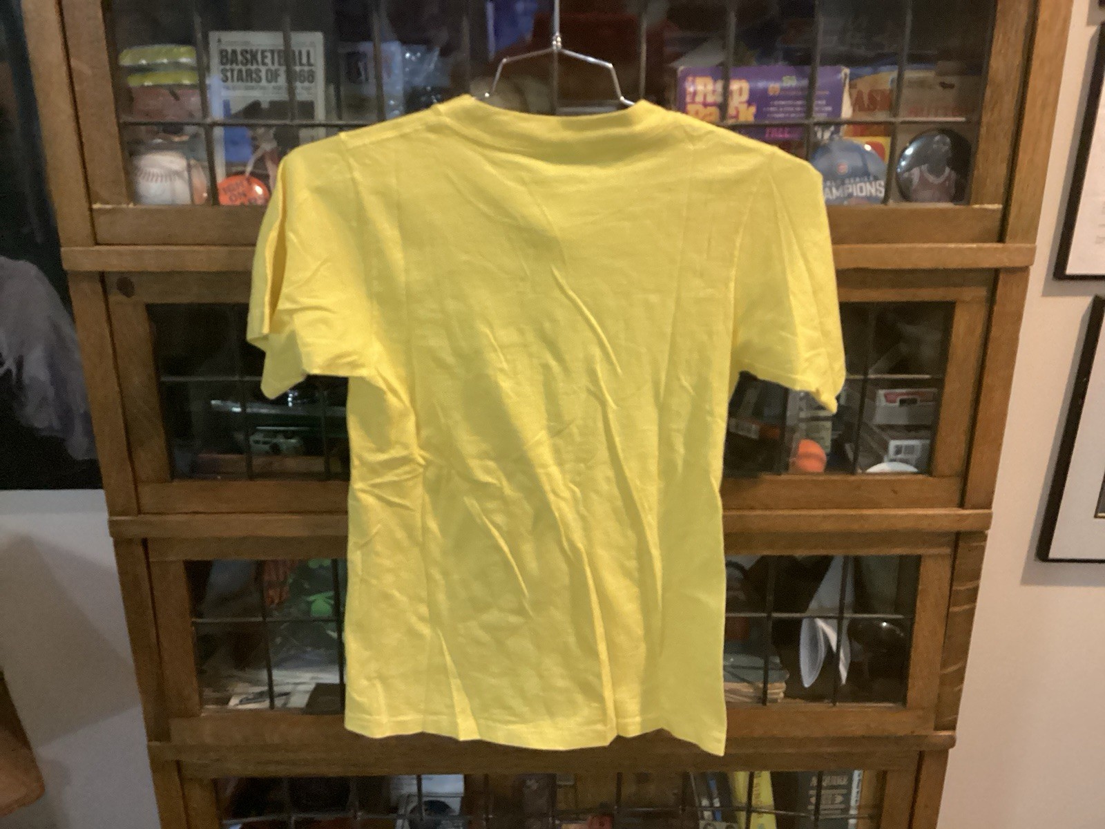 VTG United States Secret Service Yellow ONIETA USA Made Pocket T-shirt SZ S