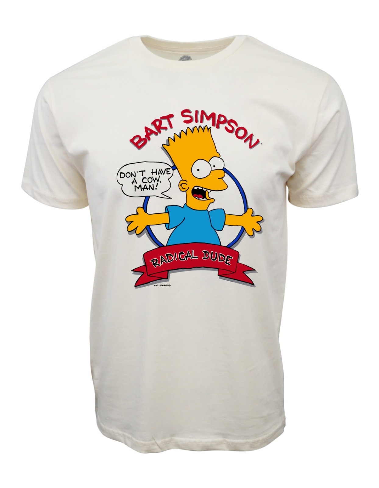 The Simpsons Bart Dont Have A Cow Man Graphic T shirt