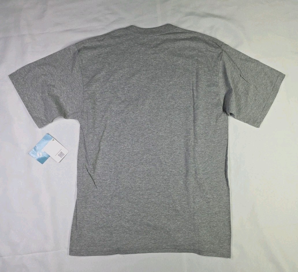 Soffe US Navy T-Shirt Size-Large Grey Crew Neck Basic