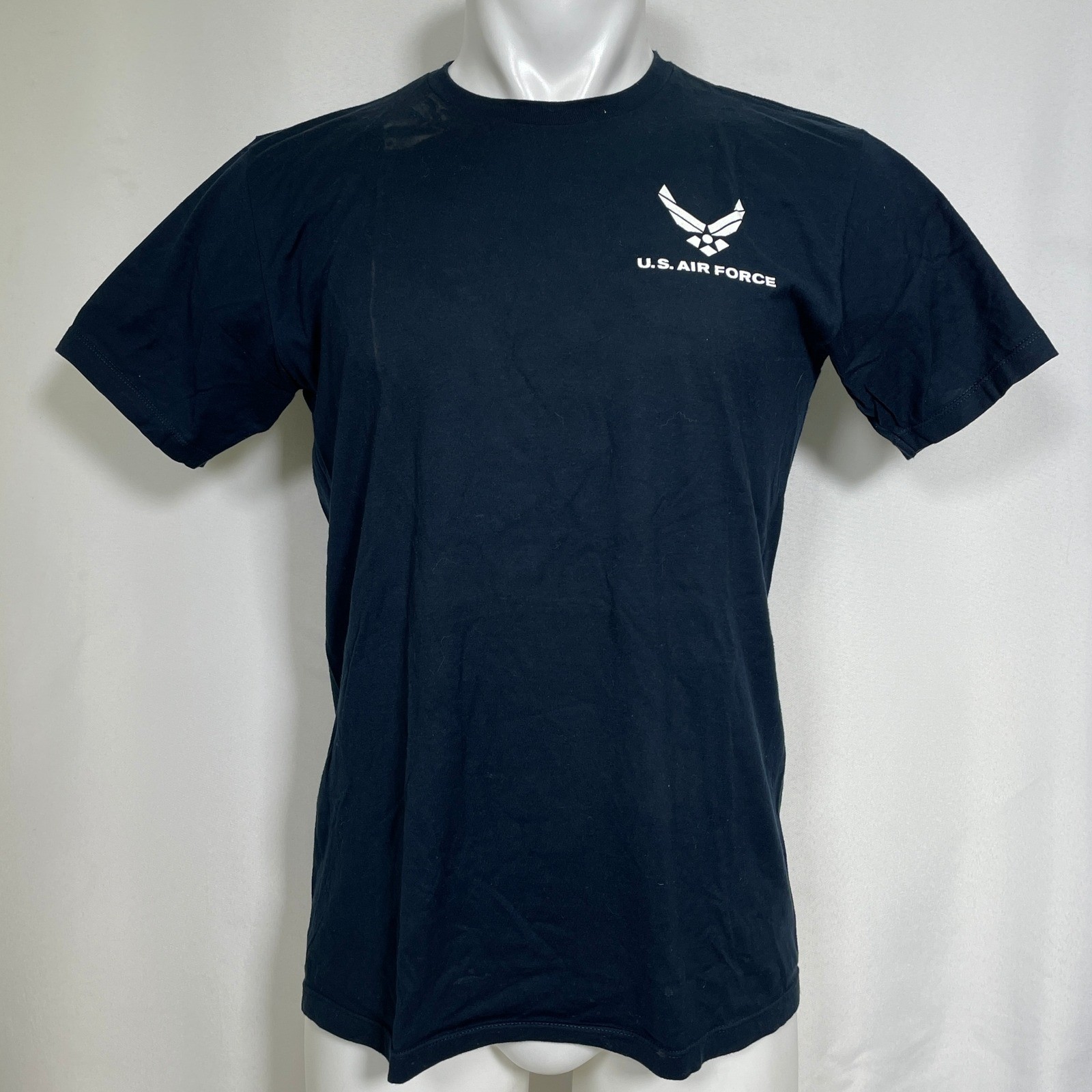 US Air Force United States Military Wings Navy Blue T-Shirt Men’s MEDIUM