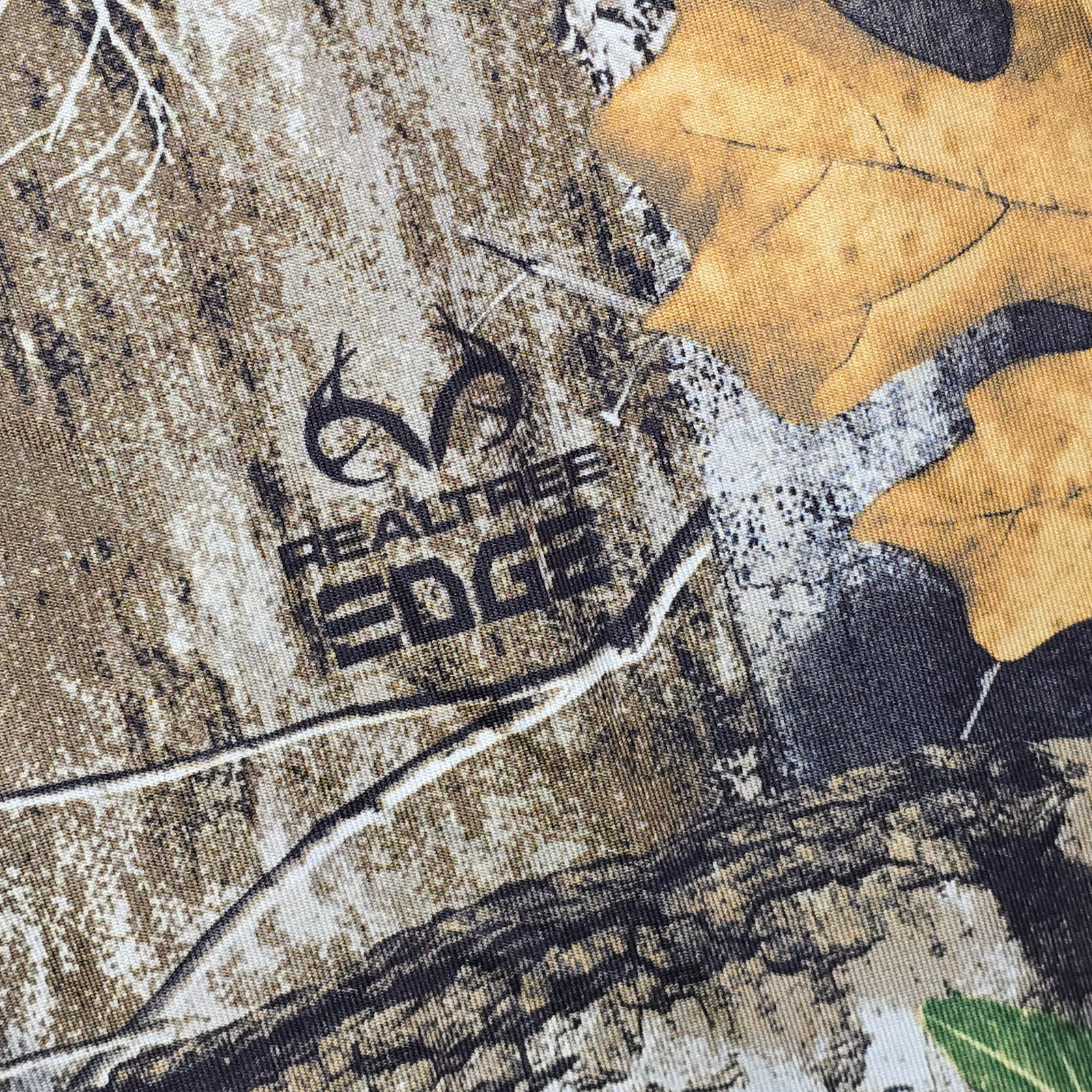 REALTREE Edge CAMO SHIRT Mens Extra Large XL BROWN Long Sleeve HUNTING HIKING