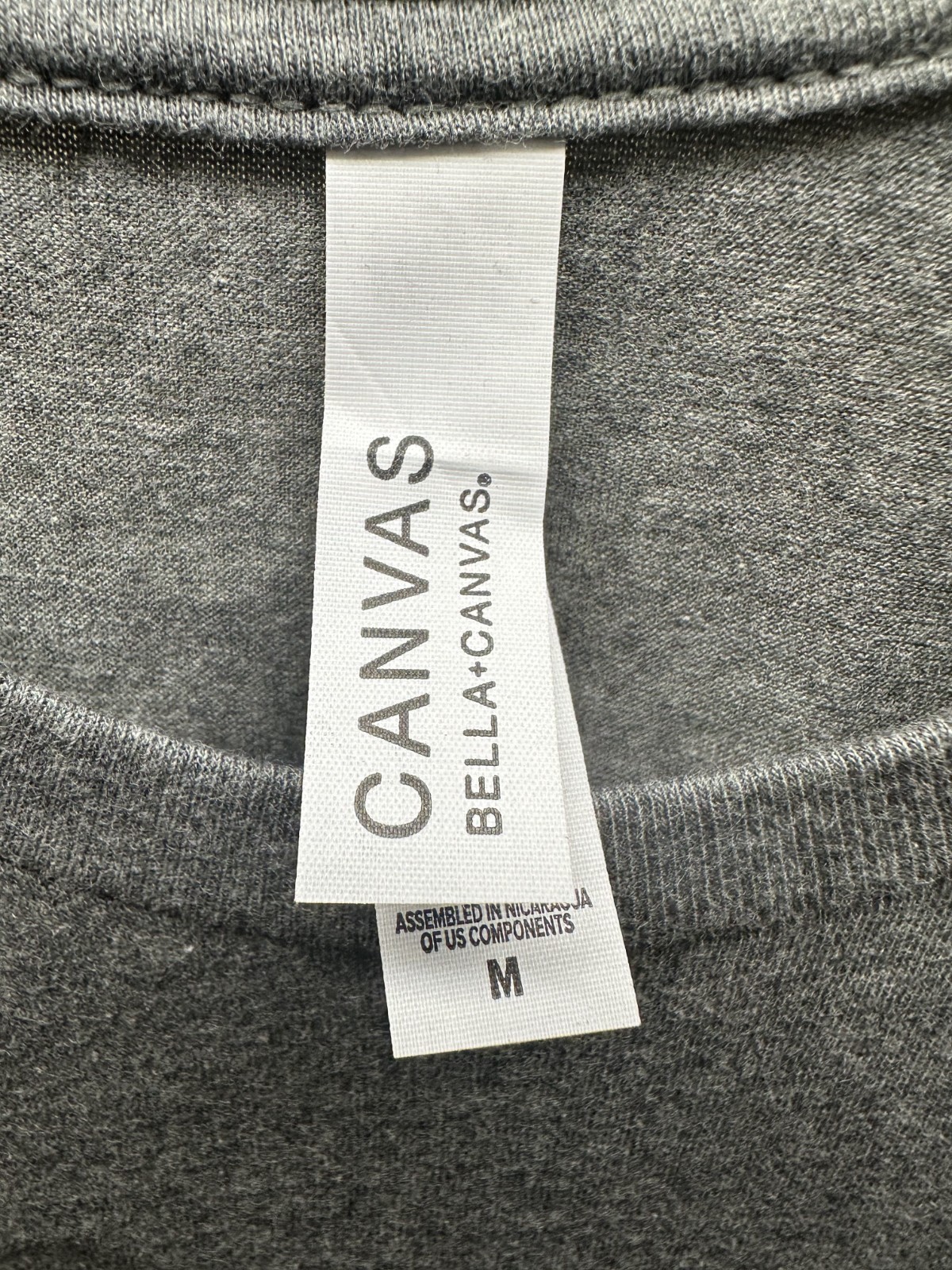 Body By Queso Torchys Gray Short Sleeve T-Shirt Grey Bella+Canvas Sz Medium New