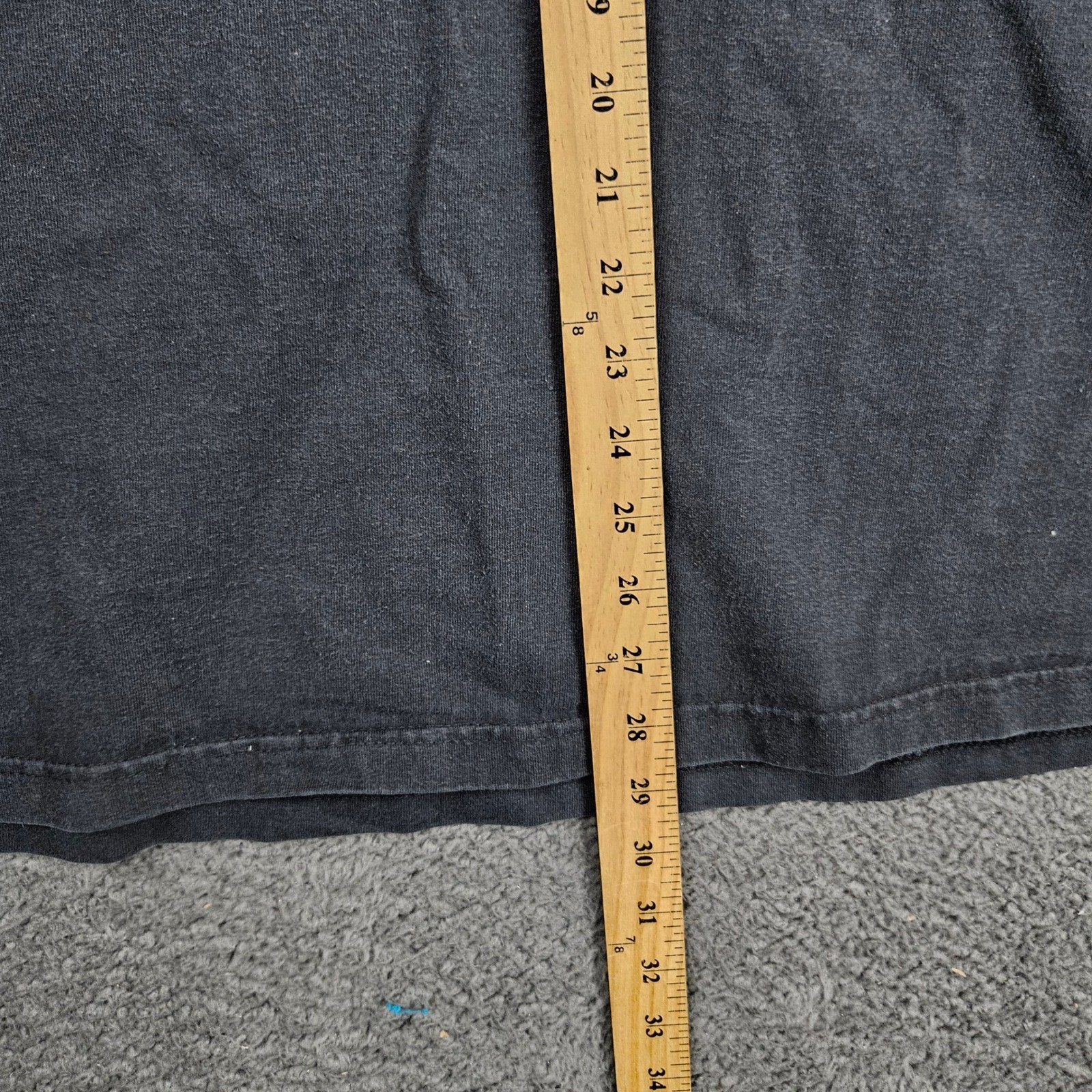 Carhartt Mens K87 Pocket T-Shirt Black Loose Fit Heavyweight Cotton 2XL