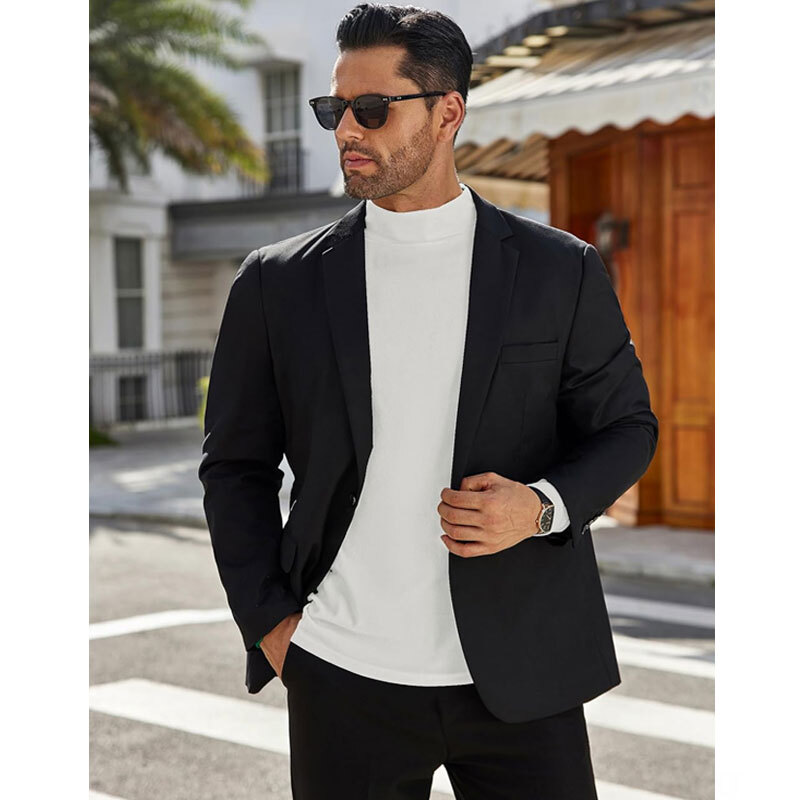 Mens Mock Turtleneck T-Shirt Long Sleeve Warm Pullover Basic Shirt Undershirt