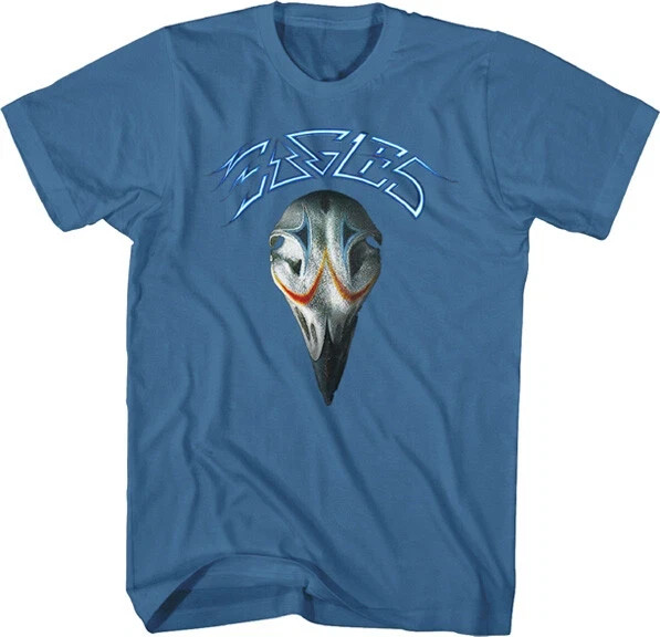 New The Eagles Greatest Hits Album Distressed Blue Shirt (SML-4XL) badhabitmerch