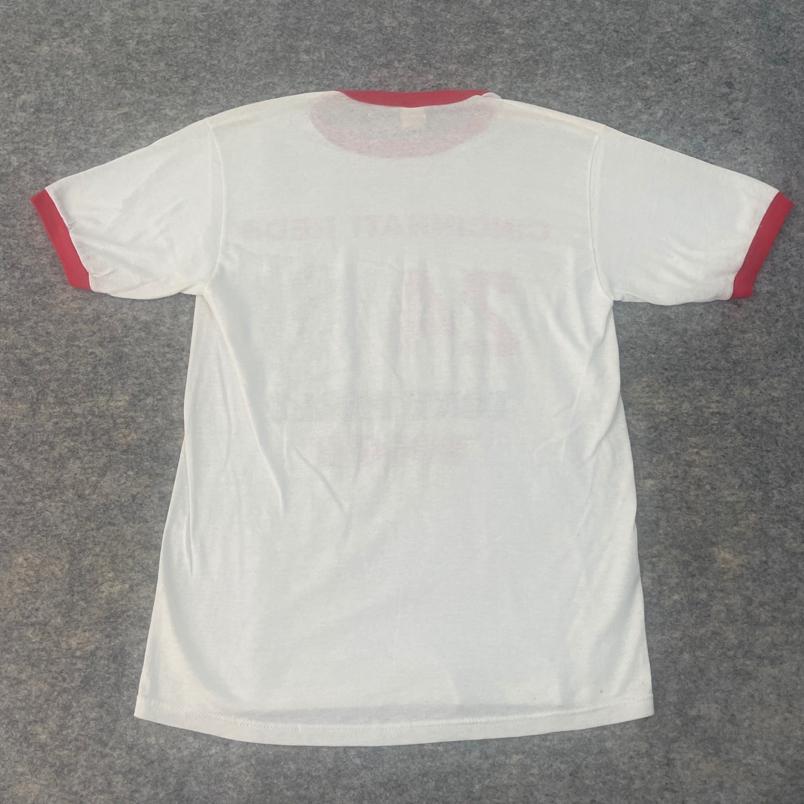 VTG Wolf Tony Pérez Doggie Cincinnati Reds Ringer T-Shirt L USA Made MLB 80s