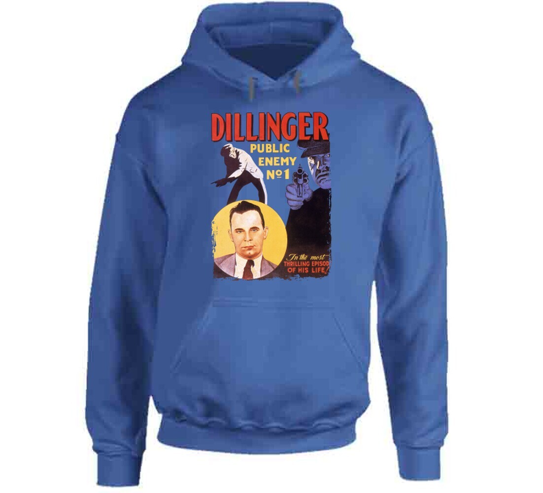Dillinger Public Enemy No 1 30s Mobster Movie Fan T Shirt