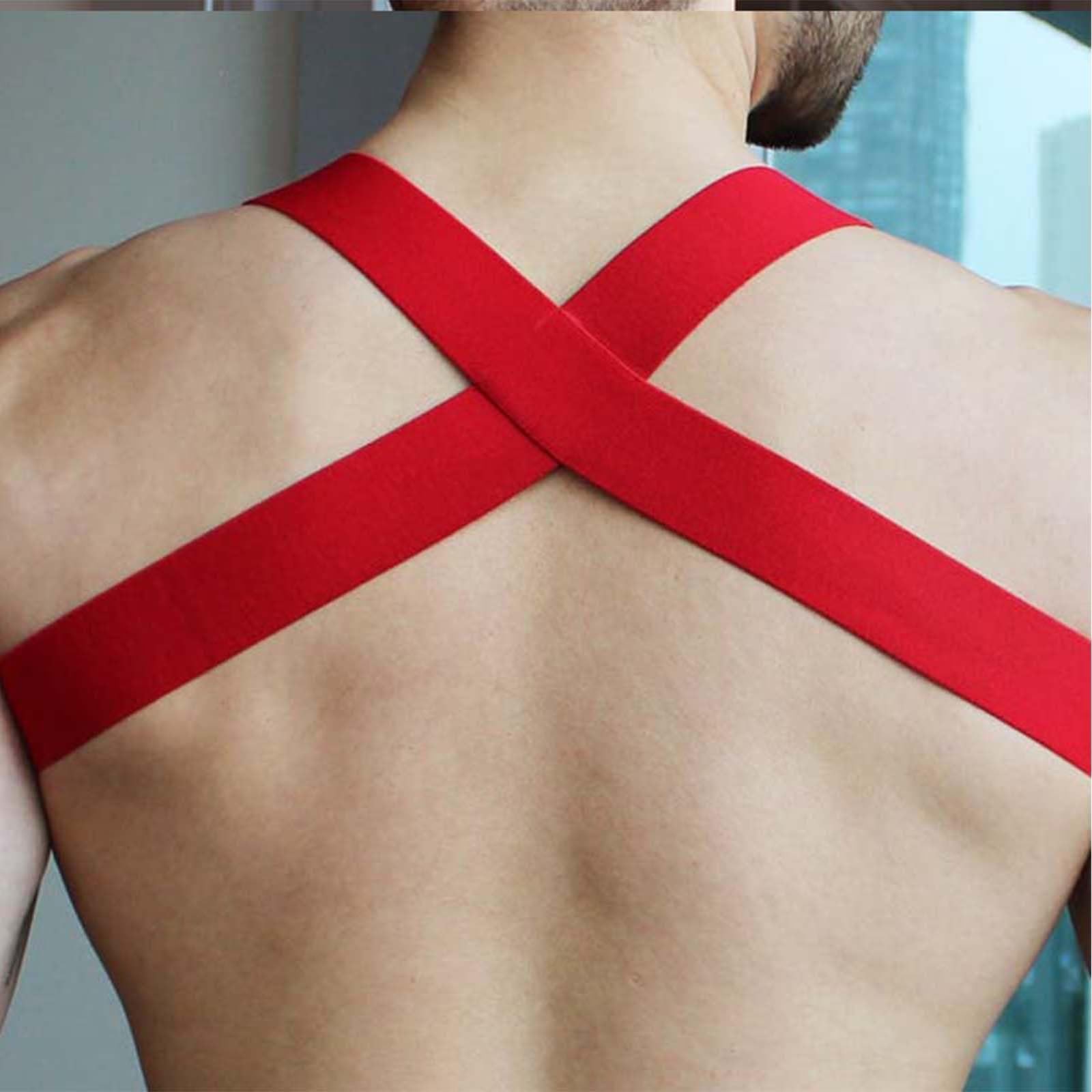 Men Chest Harness Men’s Harness Belt Sexy Punk Body Harness Belt Tops Harness…