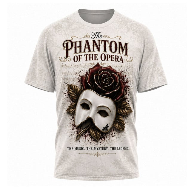 Phantom of the Opera 40th Anniversary 1986-2026 Shirt – All Over Print