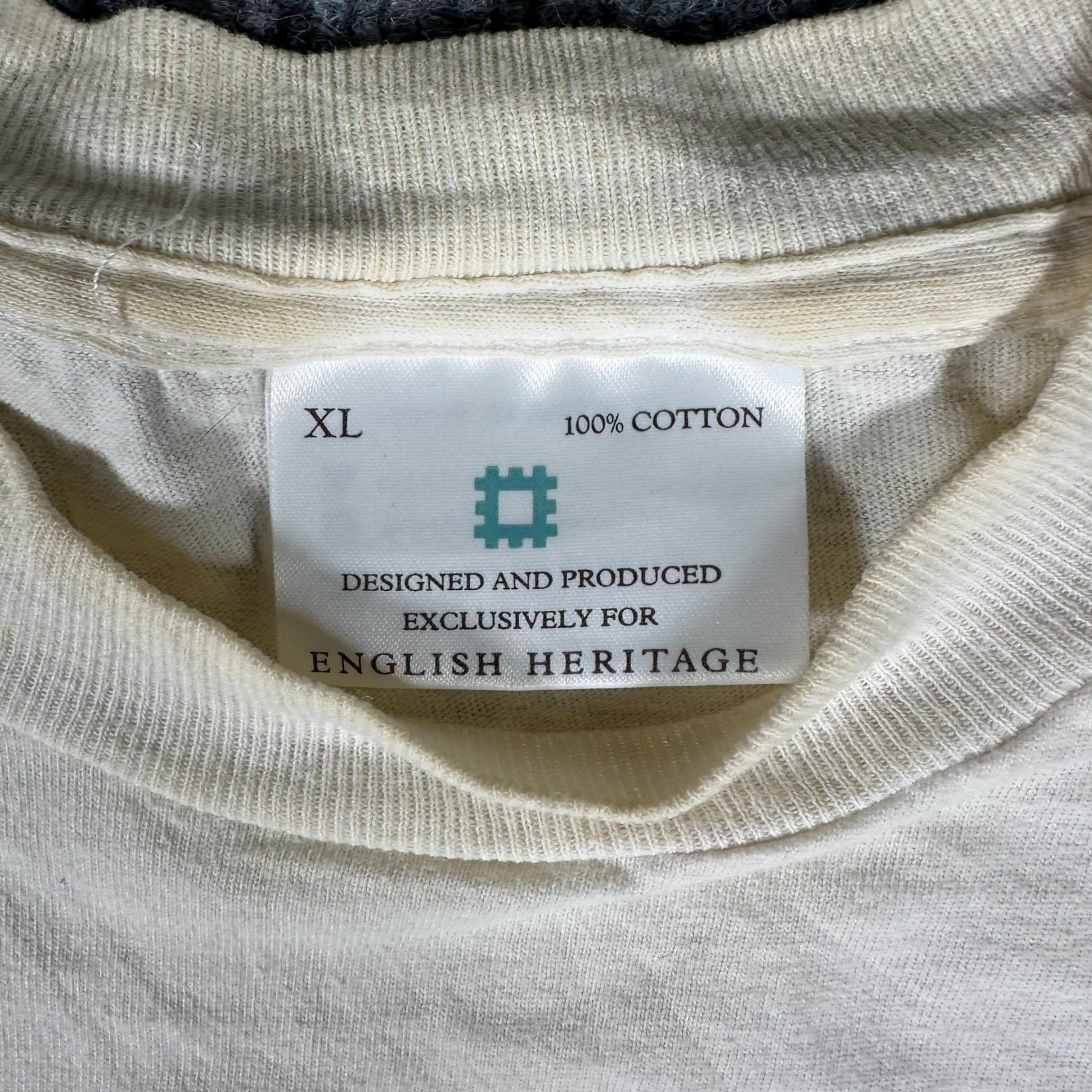 English Heritage T-Shirt Mens Size XL White Stonehenge Graphic Cotton Souvenir