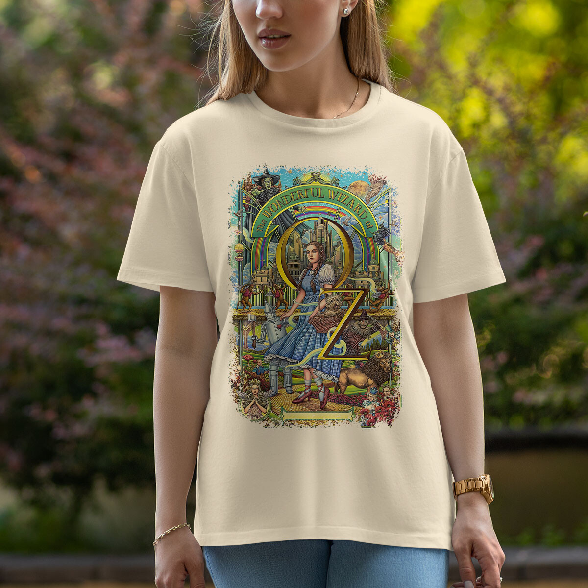 The Wizard of Oz (1939) Movie Poster Inspired T-Shirt Retro 30s Tee Unisex