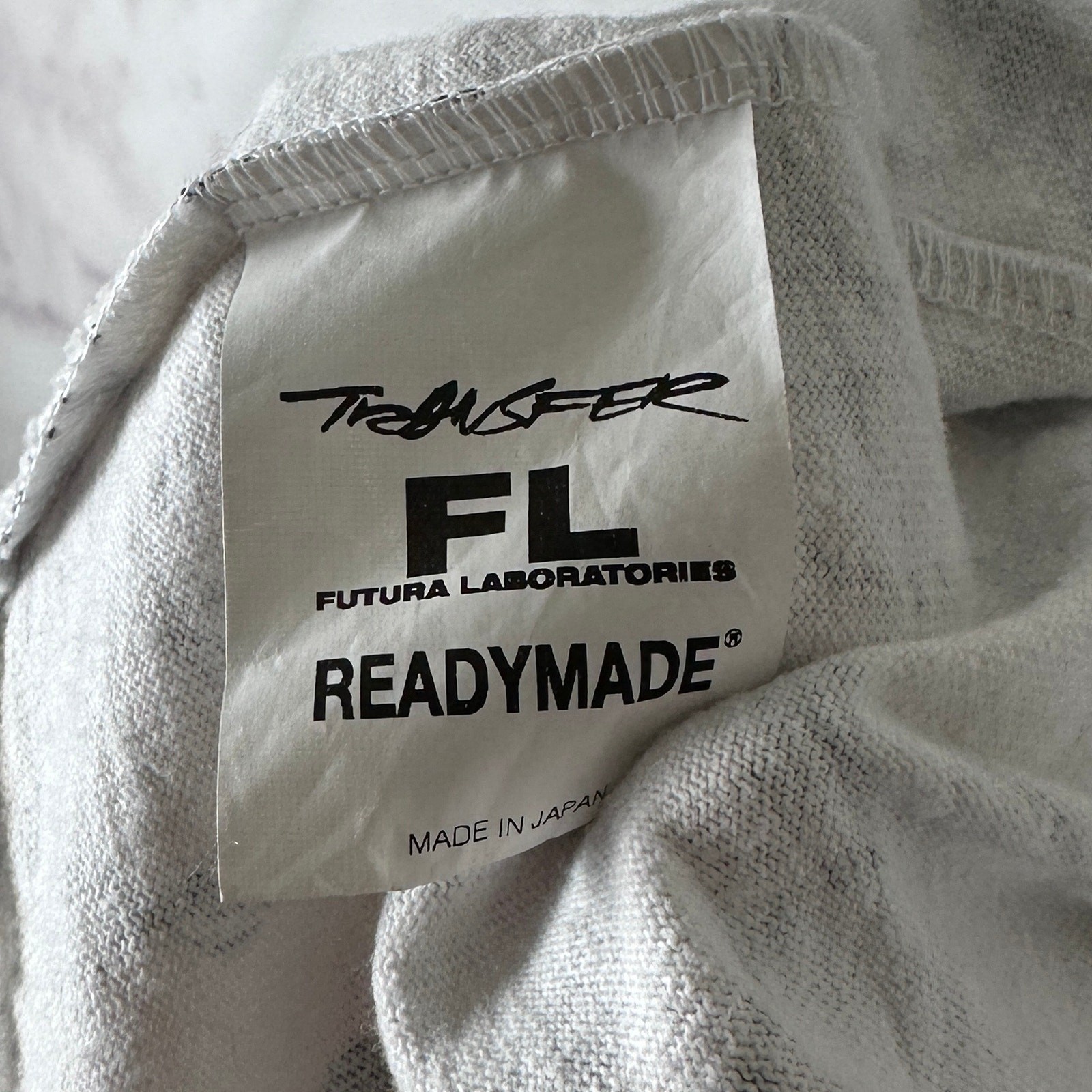 READYMADE Japan x Futura Laboratories x Transfer White Tee All Over Print Size L