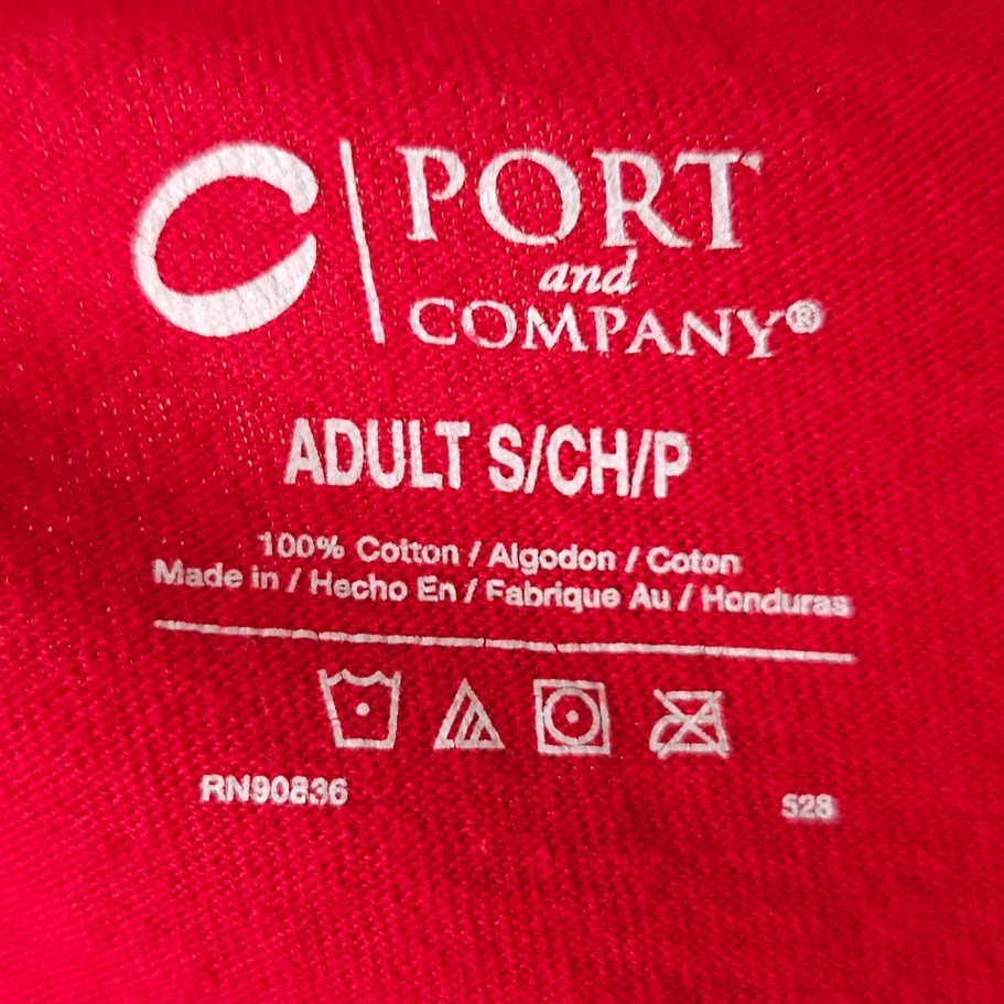 Reading T Shirt Mens Size Small Red Read Explore Discover Space Exploration
