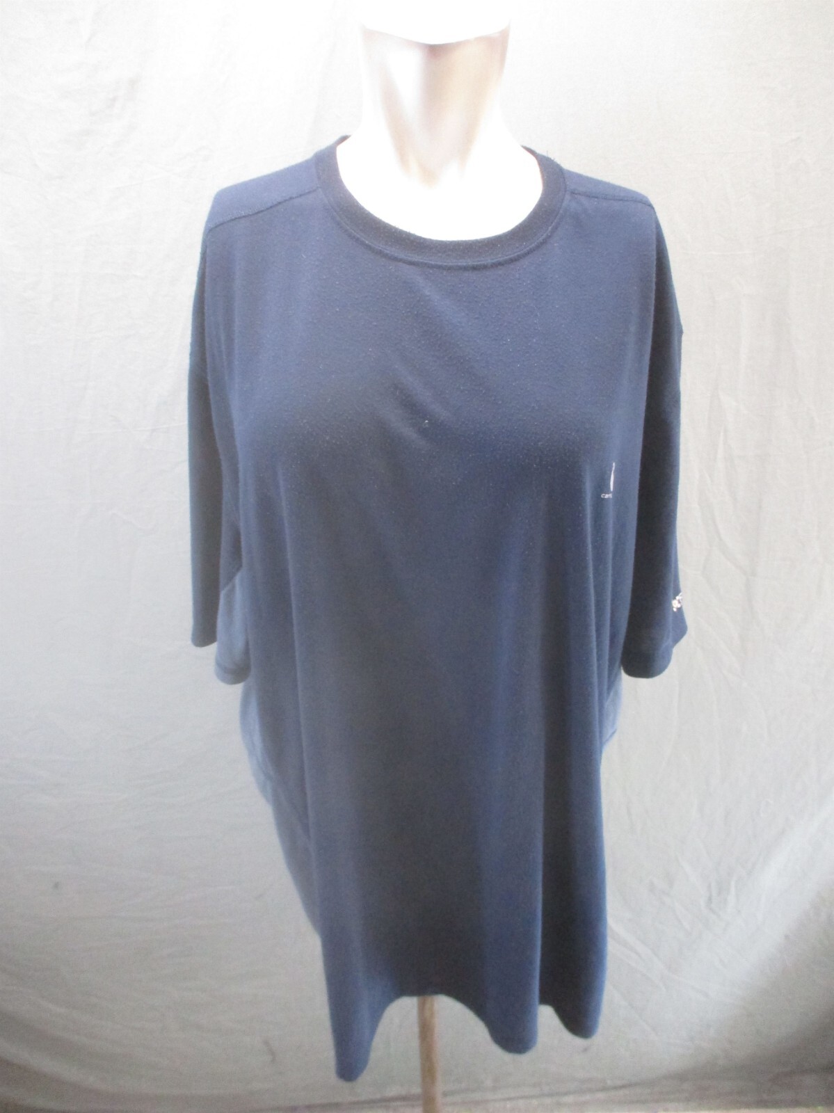 Carhartt Size 2XL Mens Blue Crew Neck Short Sleeve Loose Utility T-Shirt 138