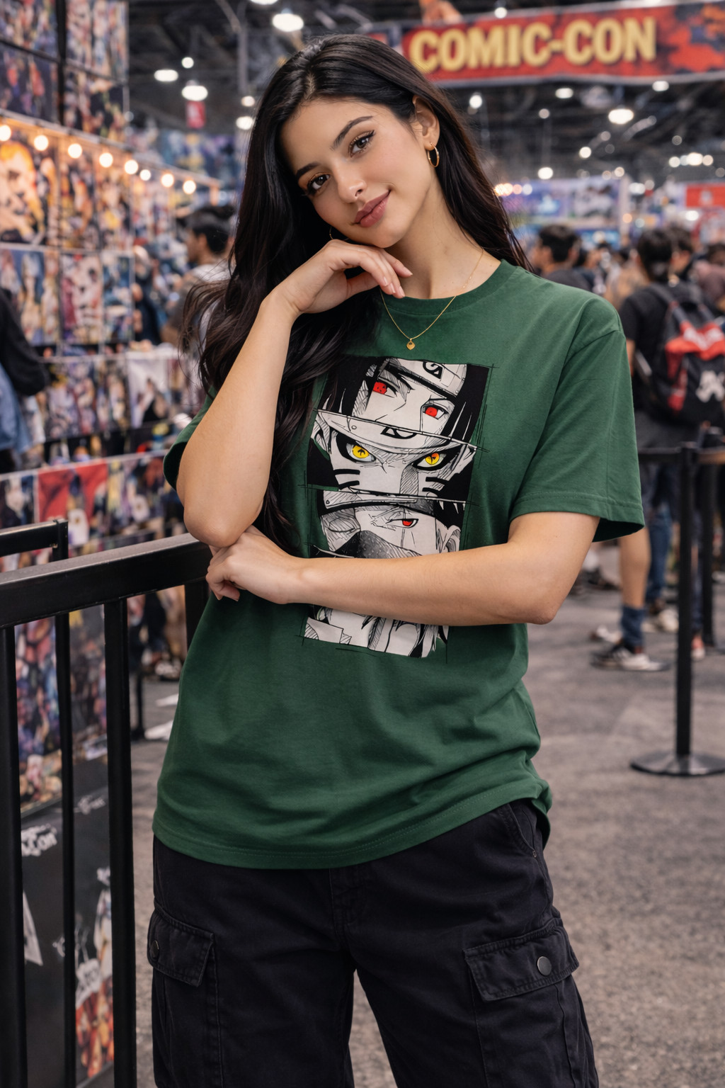 Unisex Anime Graphic Printed Cotton Tshirt Oversized Streetwear Tee Urban Style